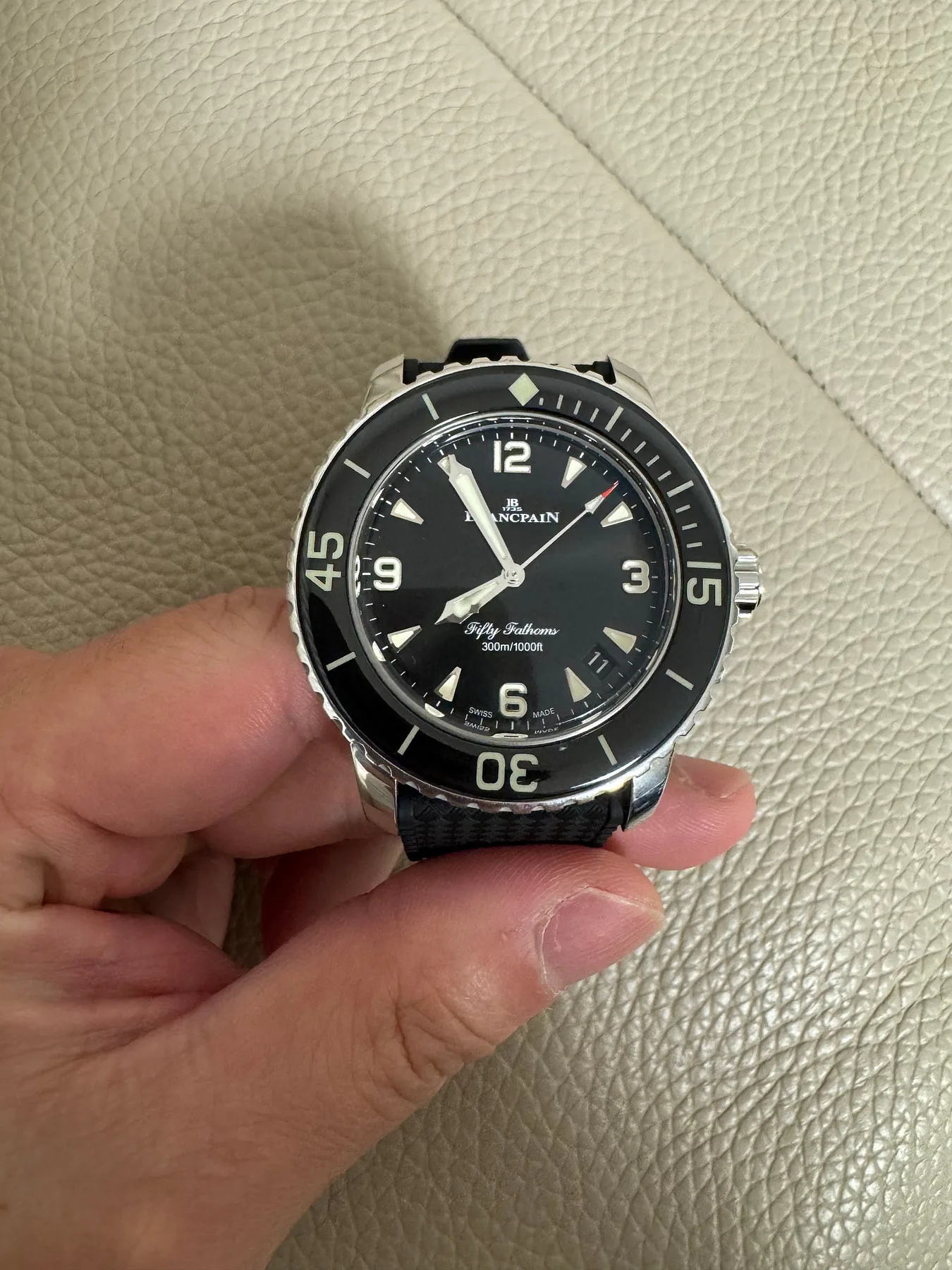 블랑팡 피프티패덤즈 42mm 스틸 2025