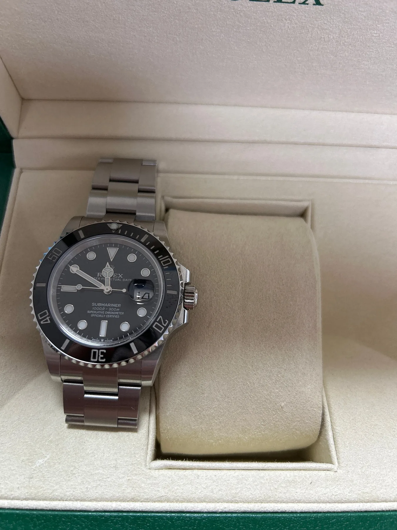 롤렉스 서브마리너 블랙데이트 126610LN 2025