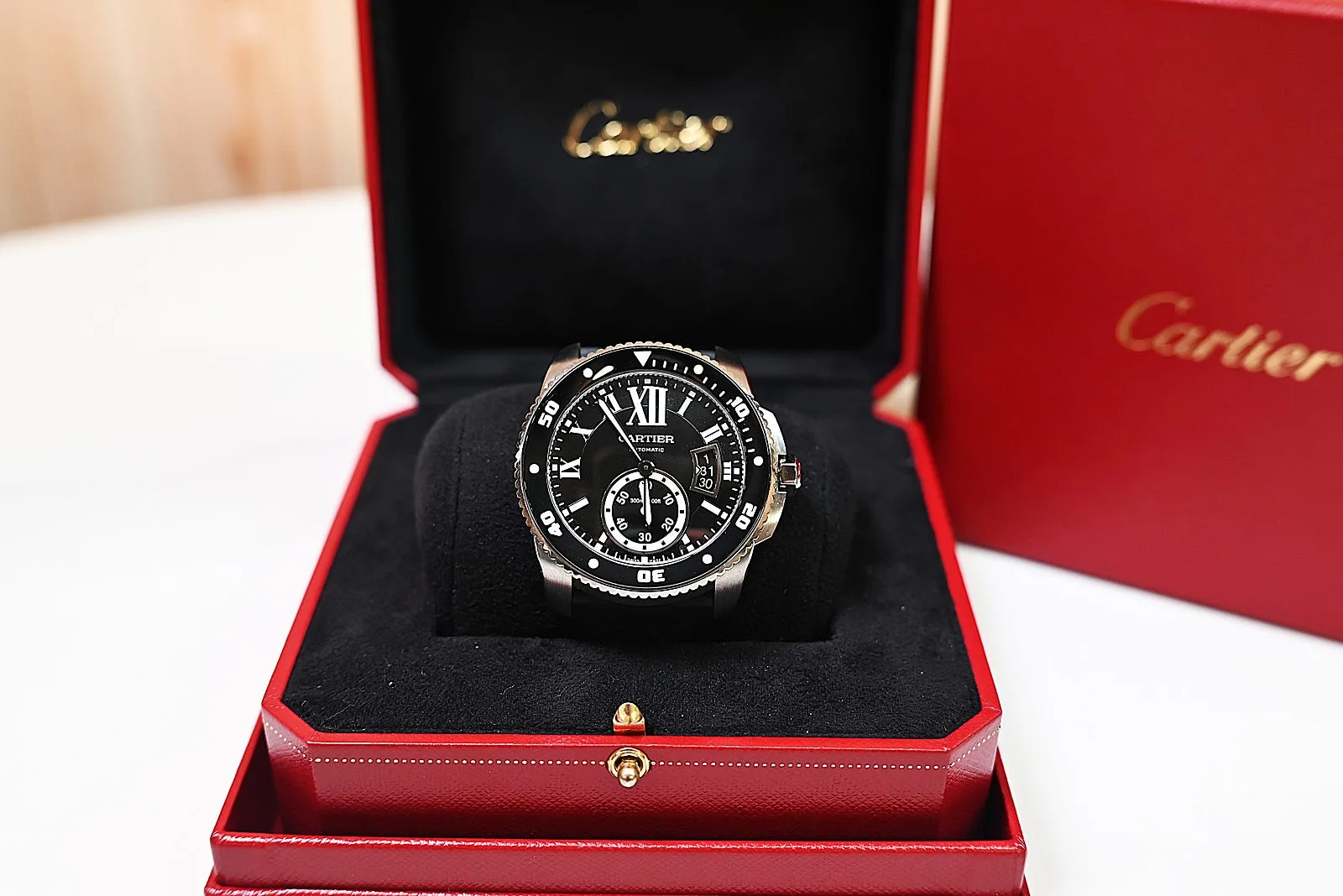 까르띠에 칼리브 다이버 시계 42MM W7100056
