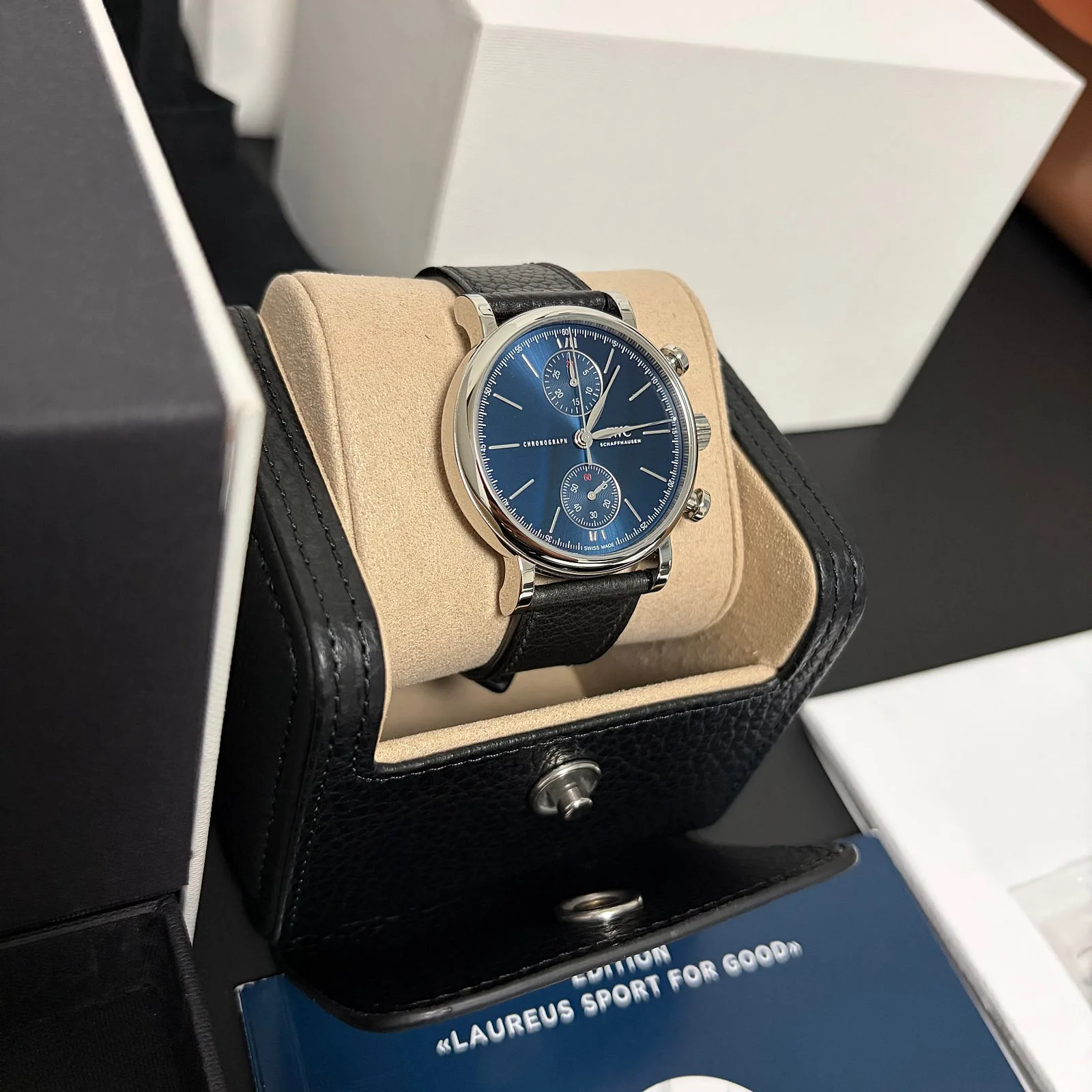 IWC 포르토피노 크로노그래프 39 라우레우스 에디션 2026