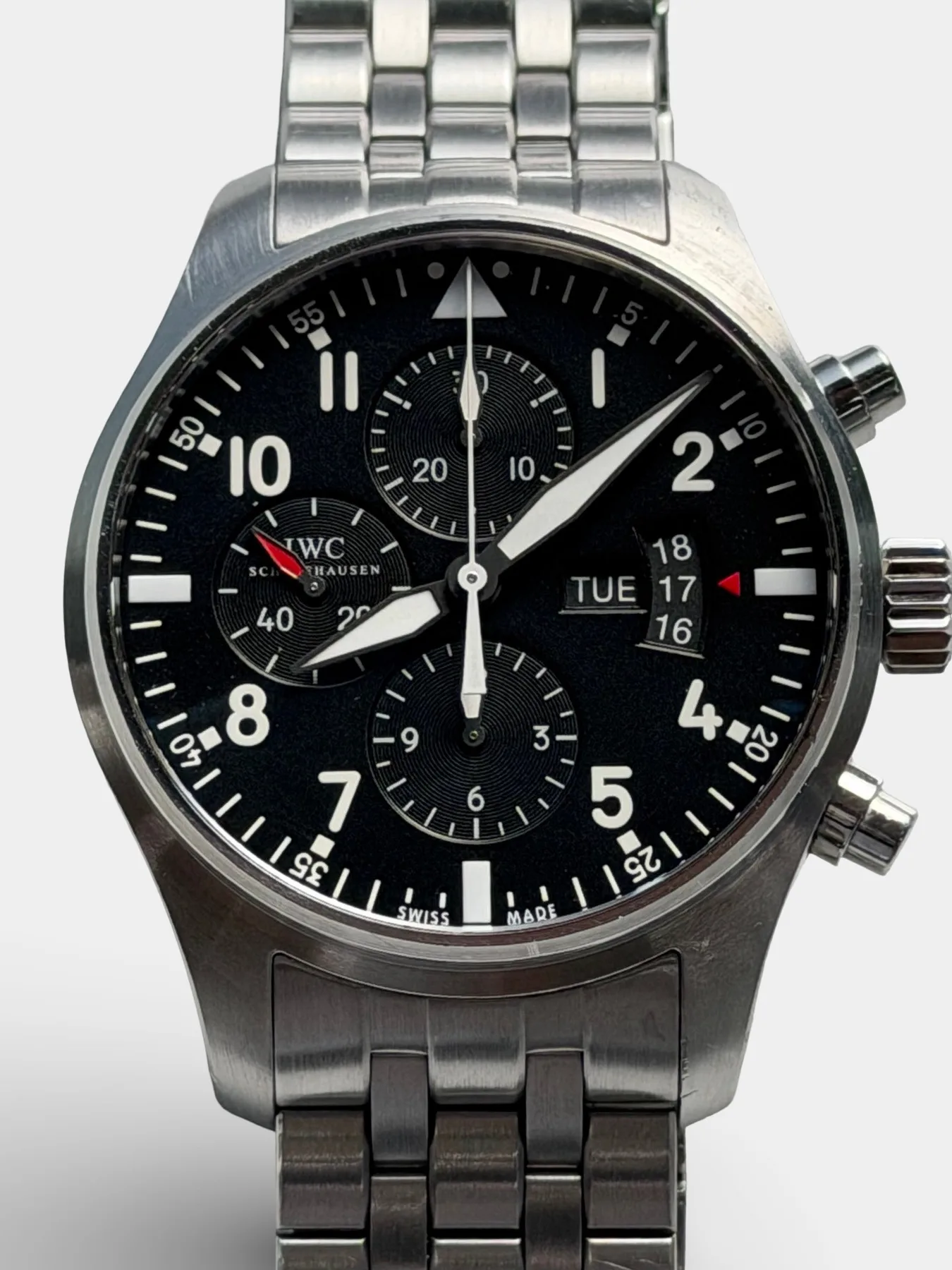 IWC 파일럿 워치 크로노그래프 IW377704 2015