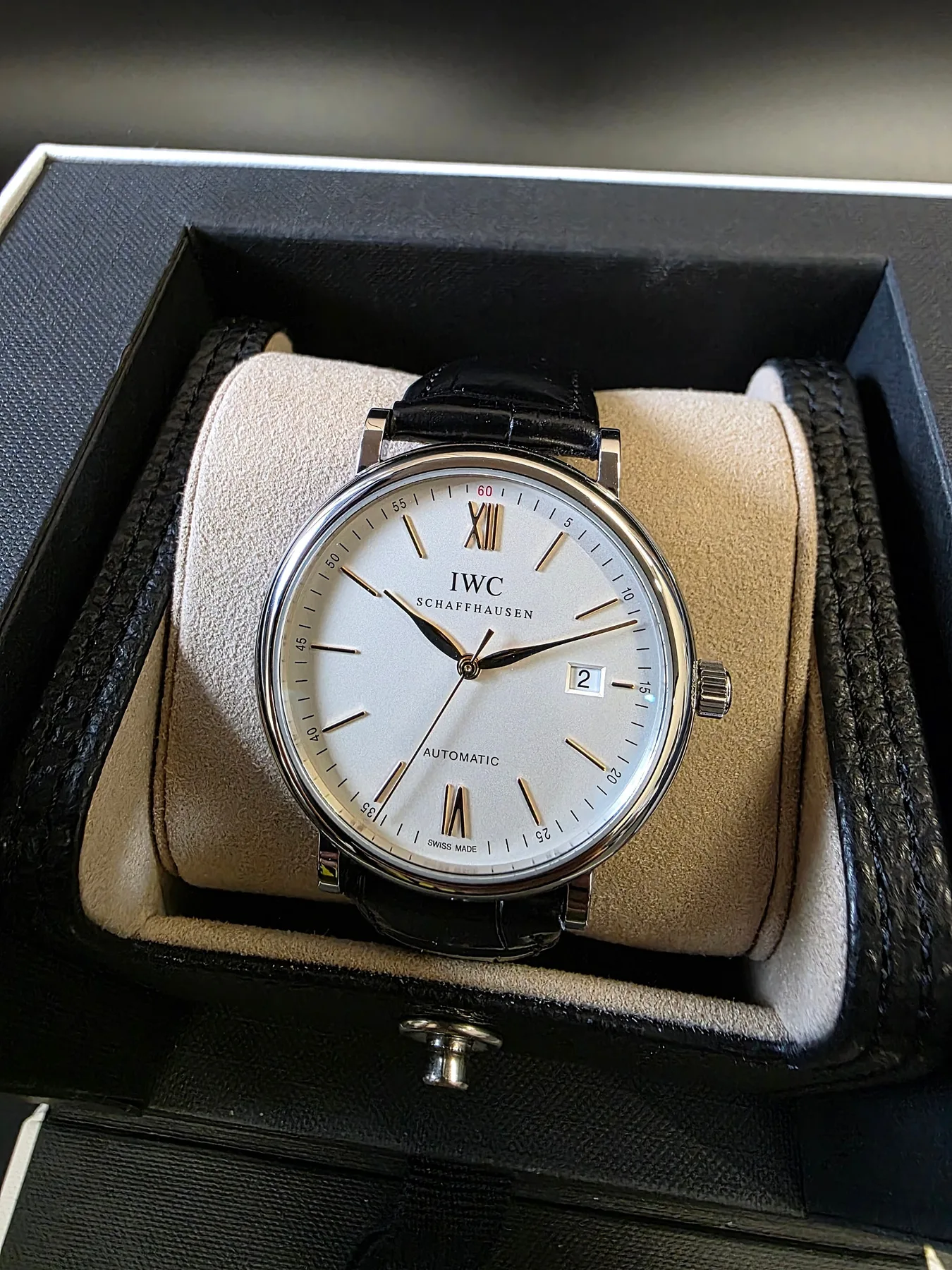 IWC 포르토피노 골드핸즈 오토매틱 40mm IW356517 2020