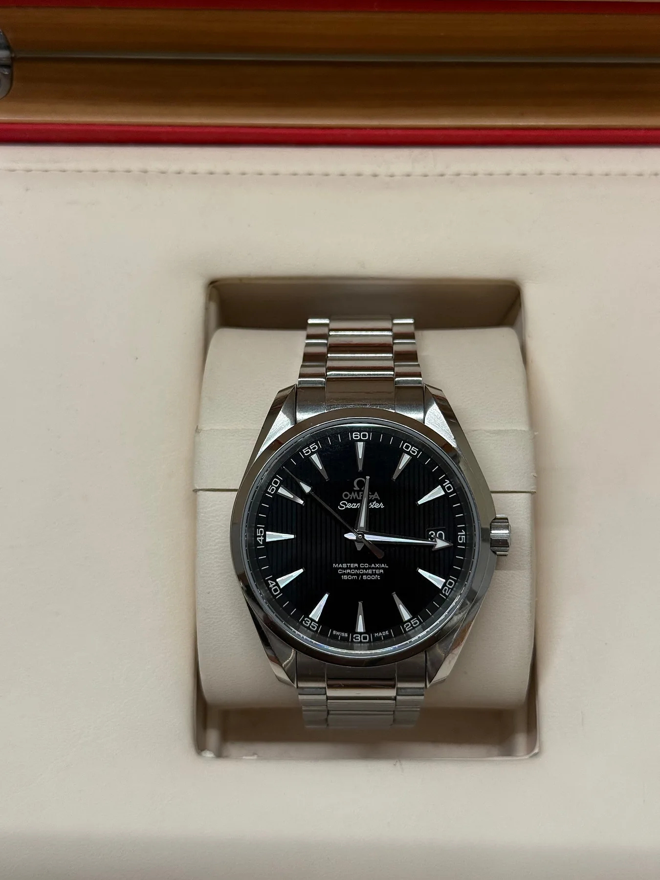 오메가 씨마스터 아쿠아테라 41mm 오토매틱 2018