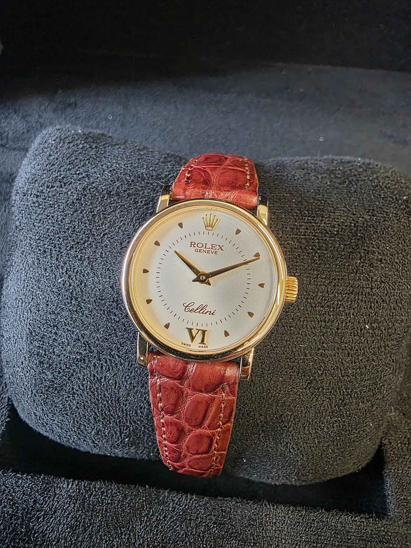롤렉스 레이디 첼리니 26mm 옐로우 골드 6110/8 2008