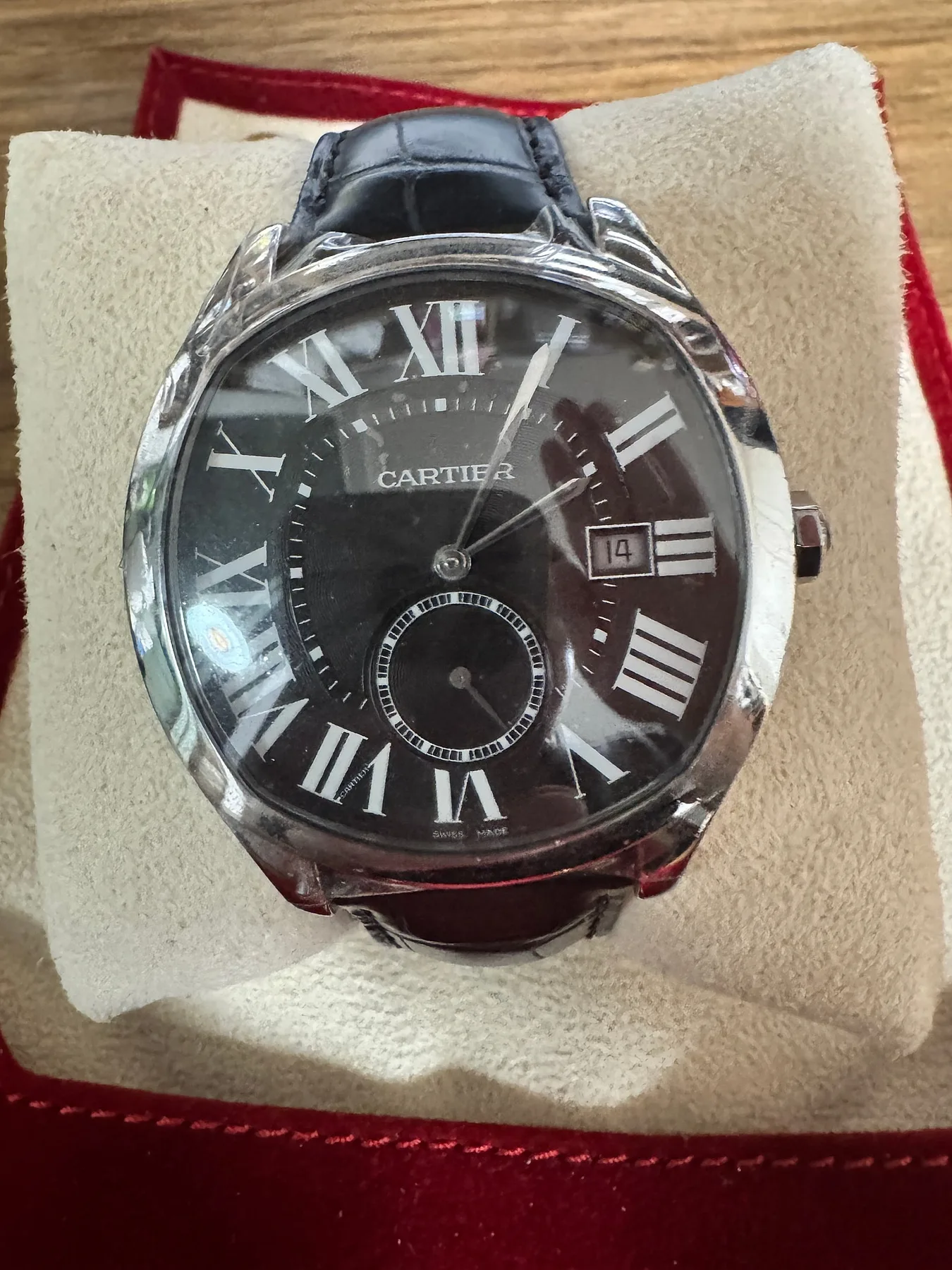 까르띠에 Cartier Drive de Cartier Black Dial 풀세트 2022