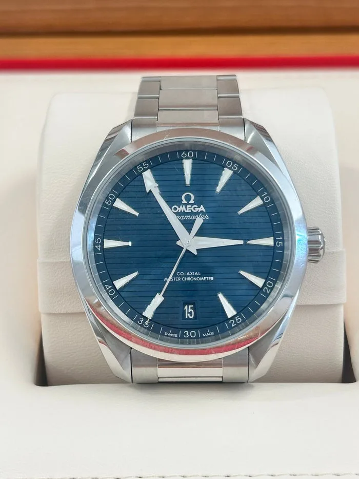 오메가 씨마스터 아쿠아 테라 스틸 청판 41mm 2021