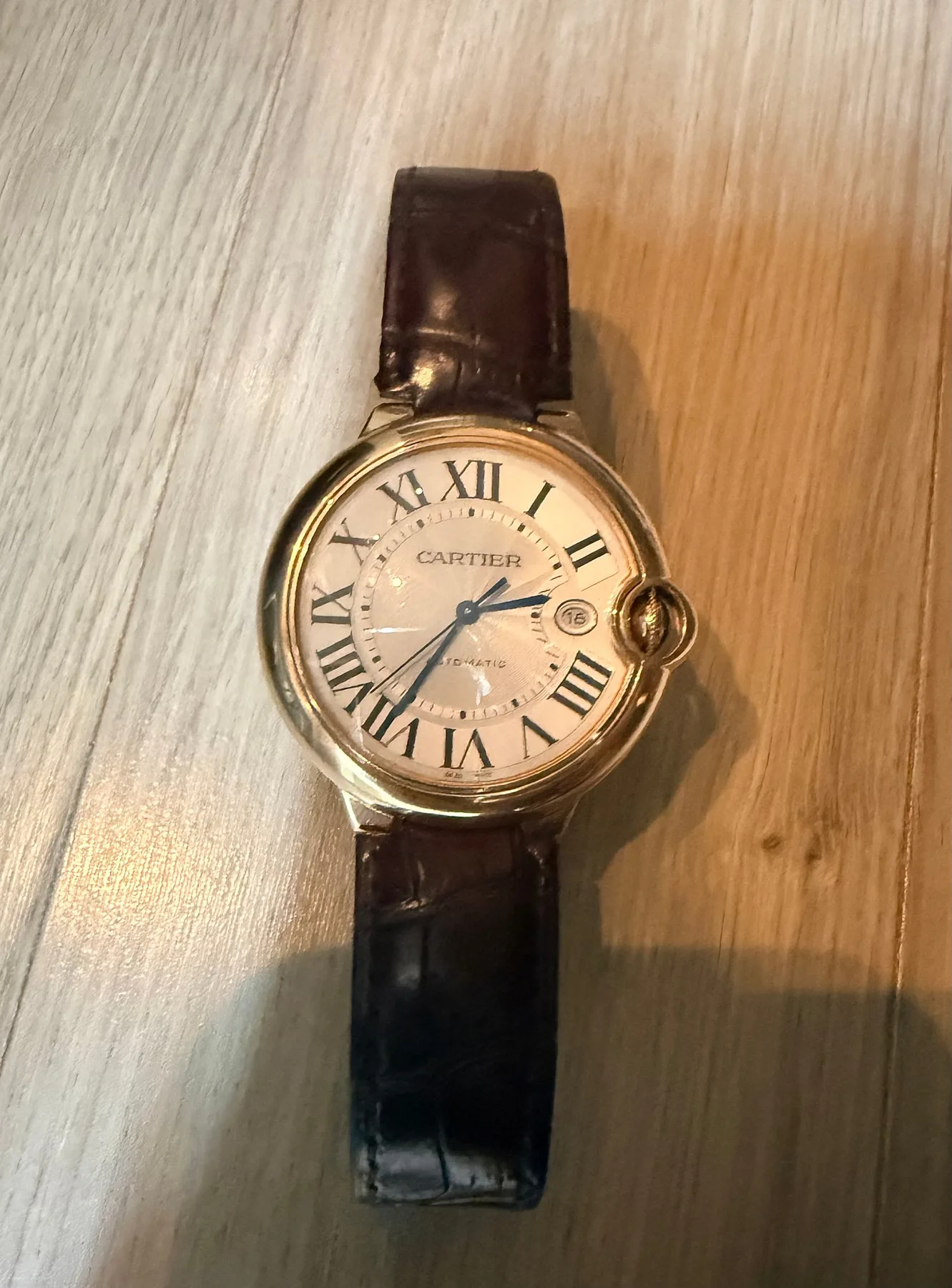 까르띠에 발롱블루 로즈골드 42mm 2021 사진 6