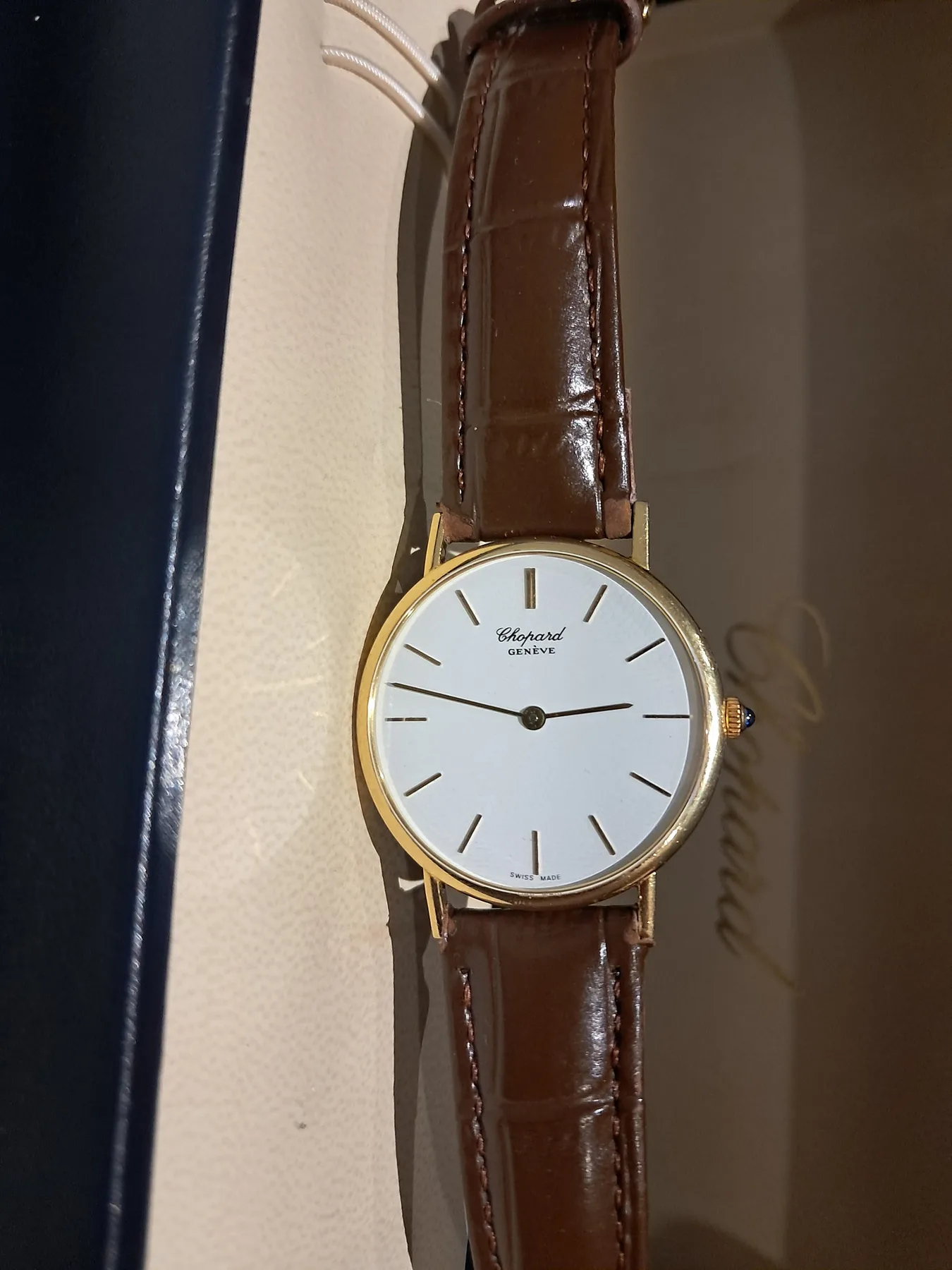 쇼파드 클래식 18k gold 쿼츠 사진 6
