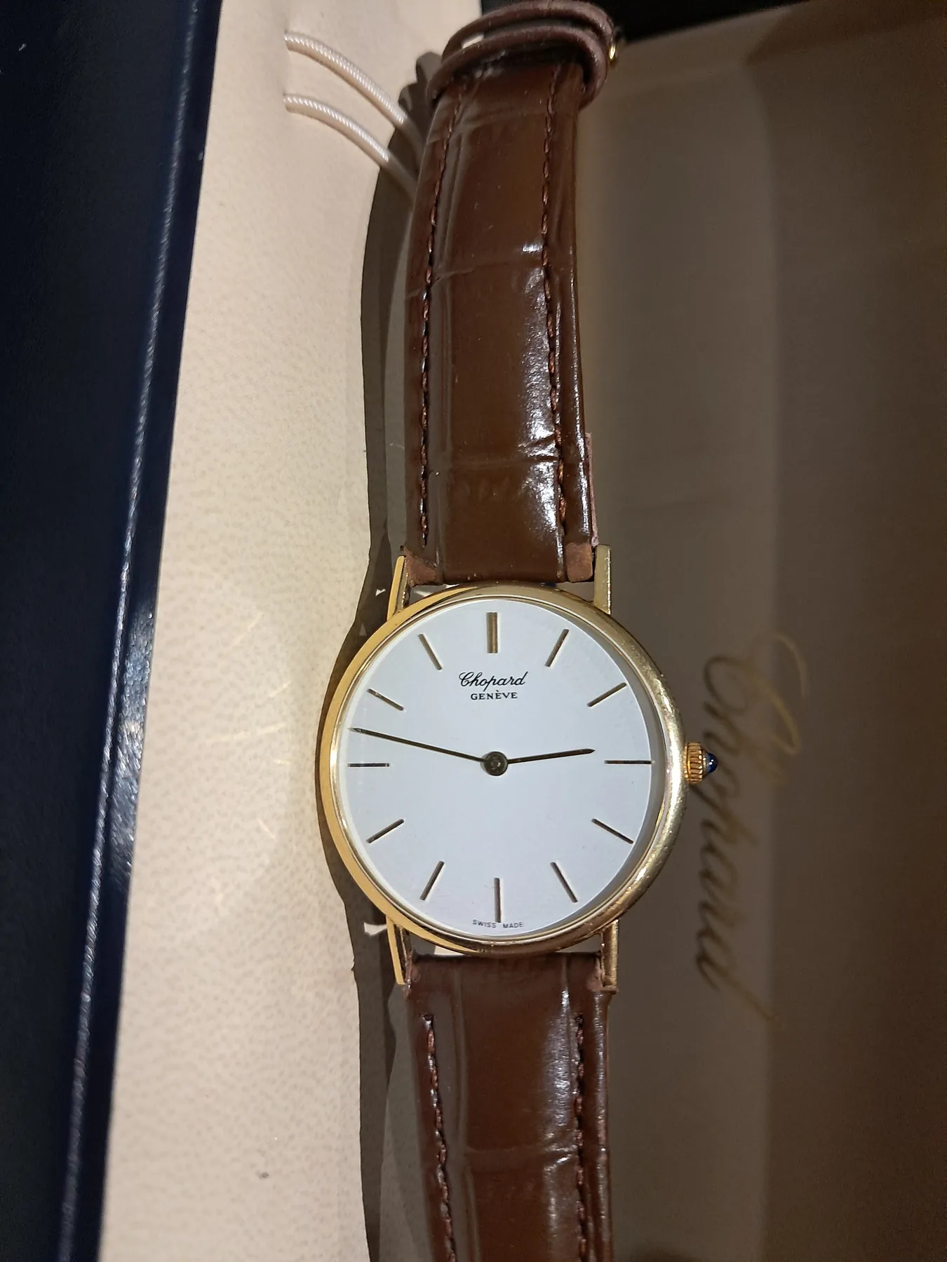쇼파드 클래식 18k gold 쿼츠 사진 7