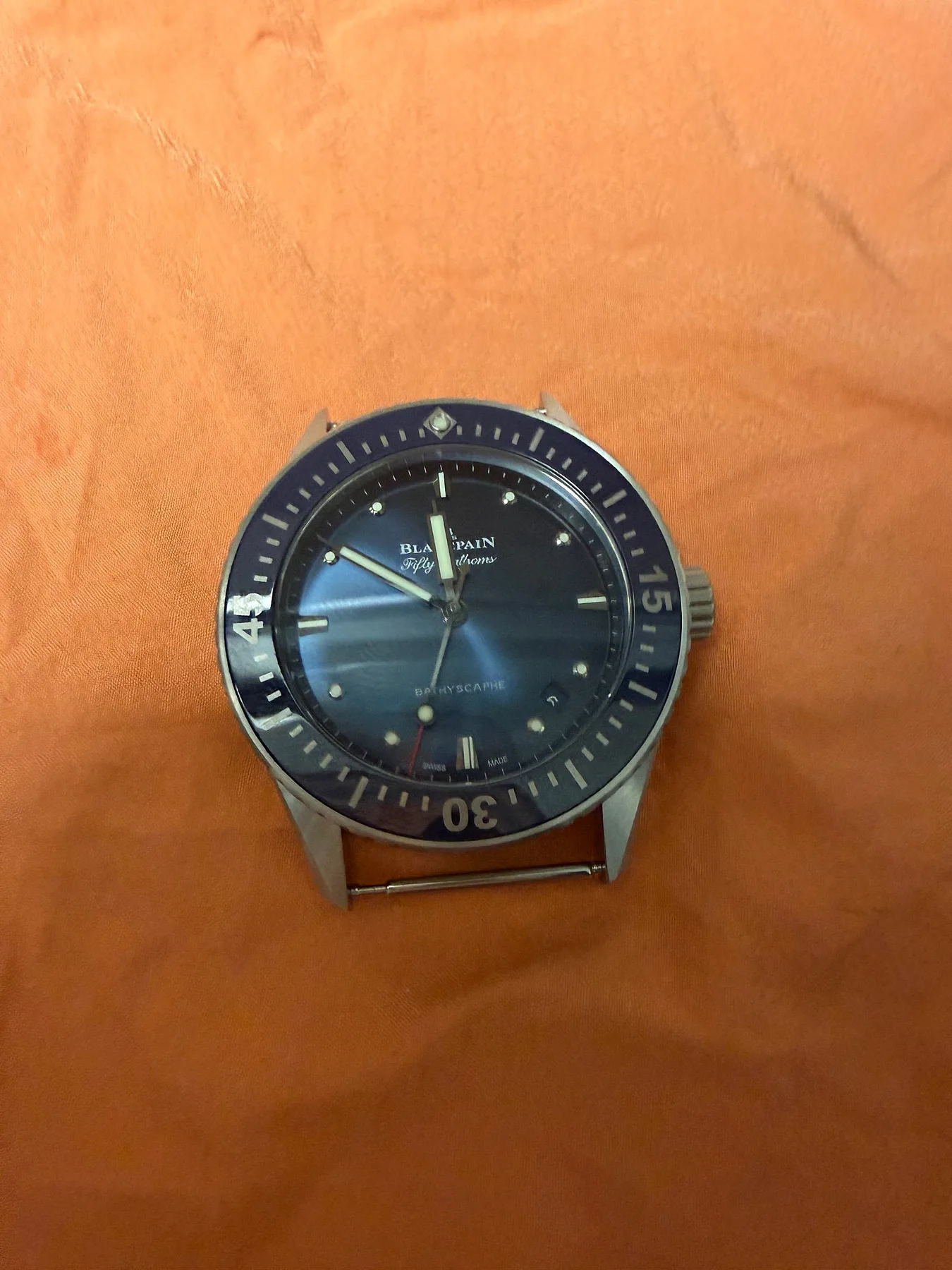 블랑팡 바티스카프 38mm 청판 2025 사진 2