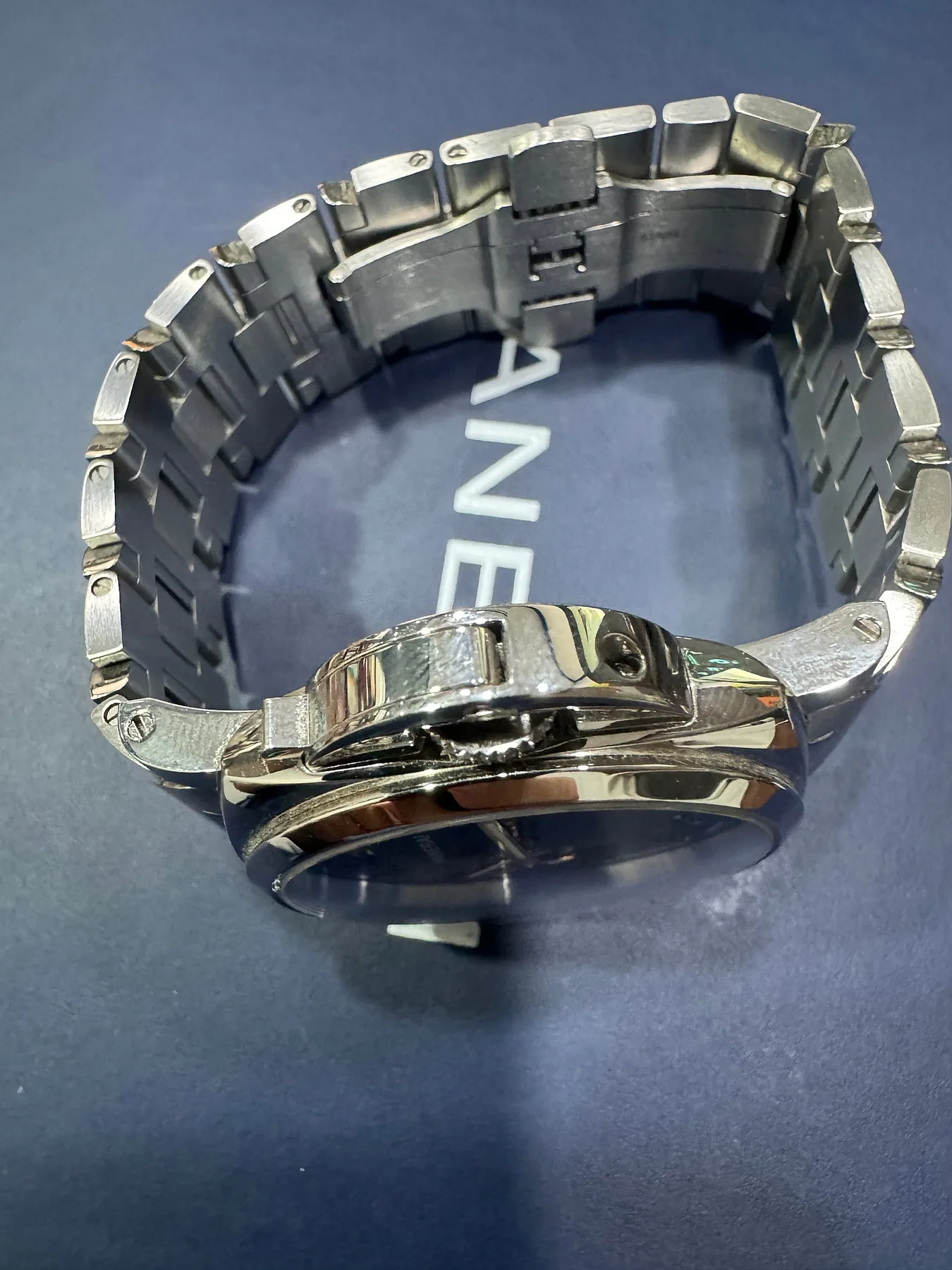 파네라이 루미노르 듀에 38mm 청판 브레이슬릿 2025 사진 6