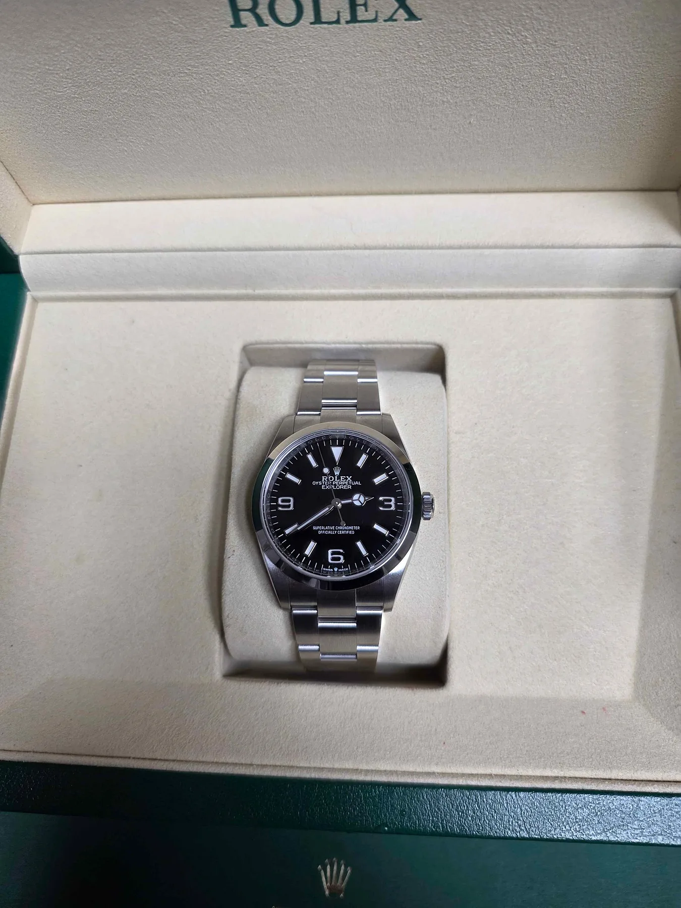 롤렉스 익스플로러 36mm 124270 새상품 2026