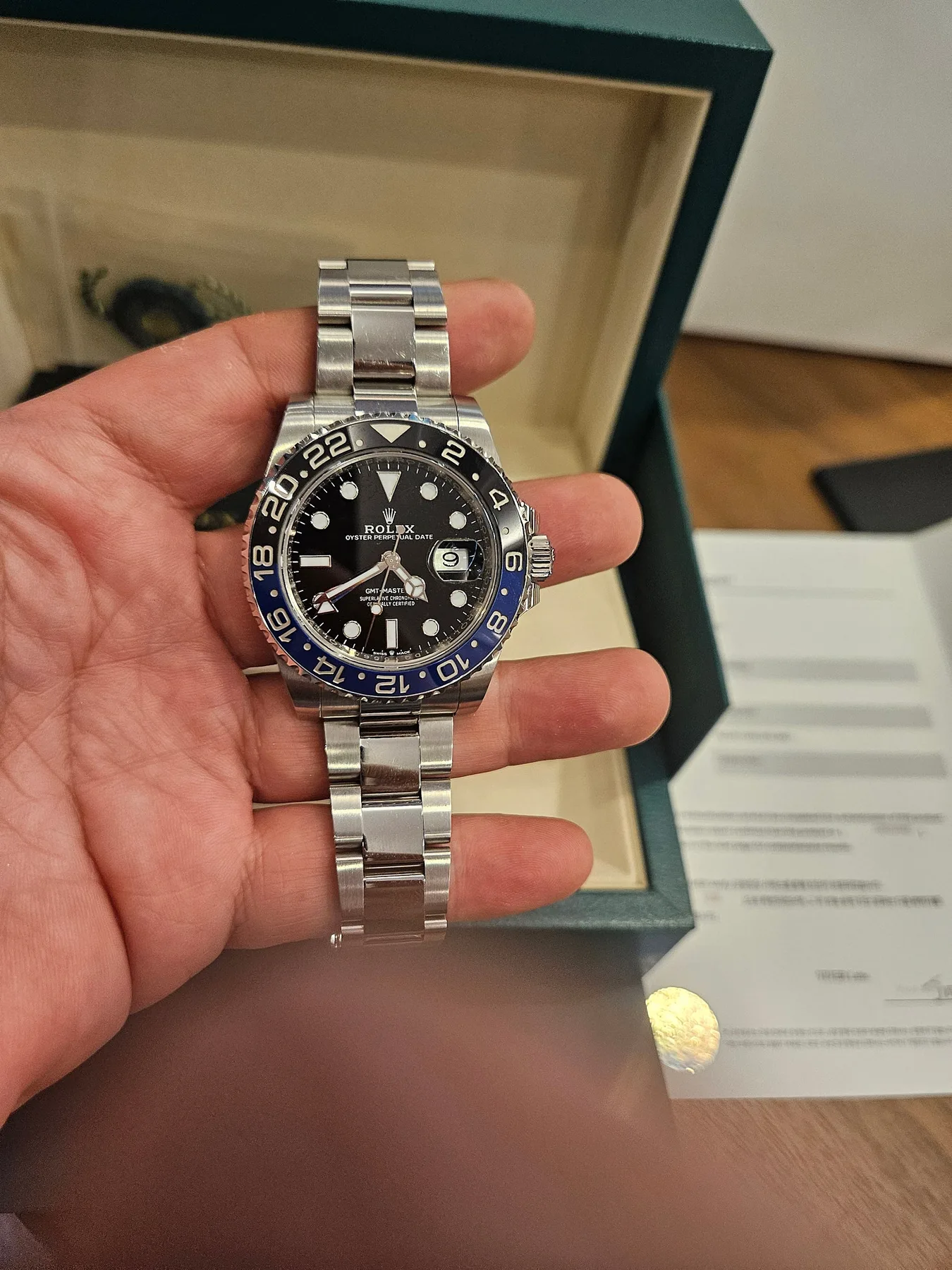 롤렉스 GMT MASTER2 배트맨 2025