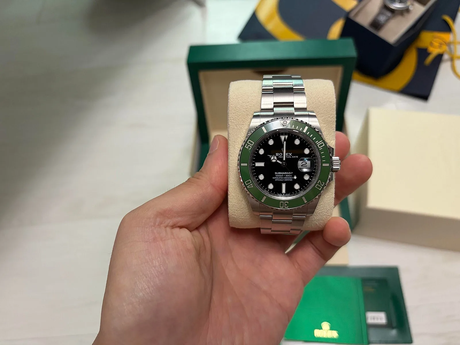 롤렉스 서브마리너 스타벅스 MK2 126610LV 2024