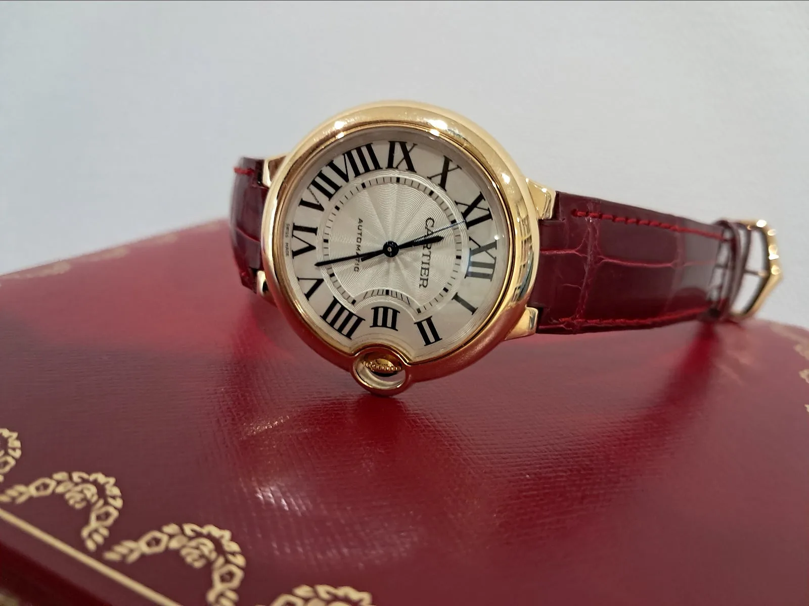 까르띠에 발롱블루 36mm 18k 옐로우골드 2009 사진 2