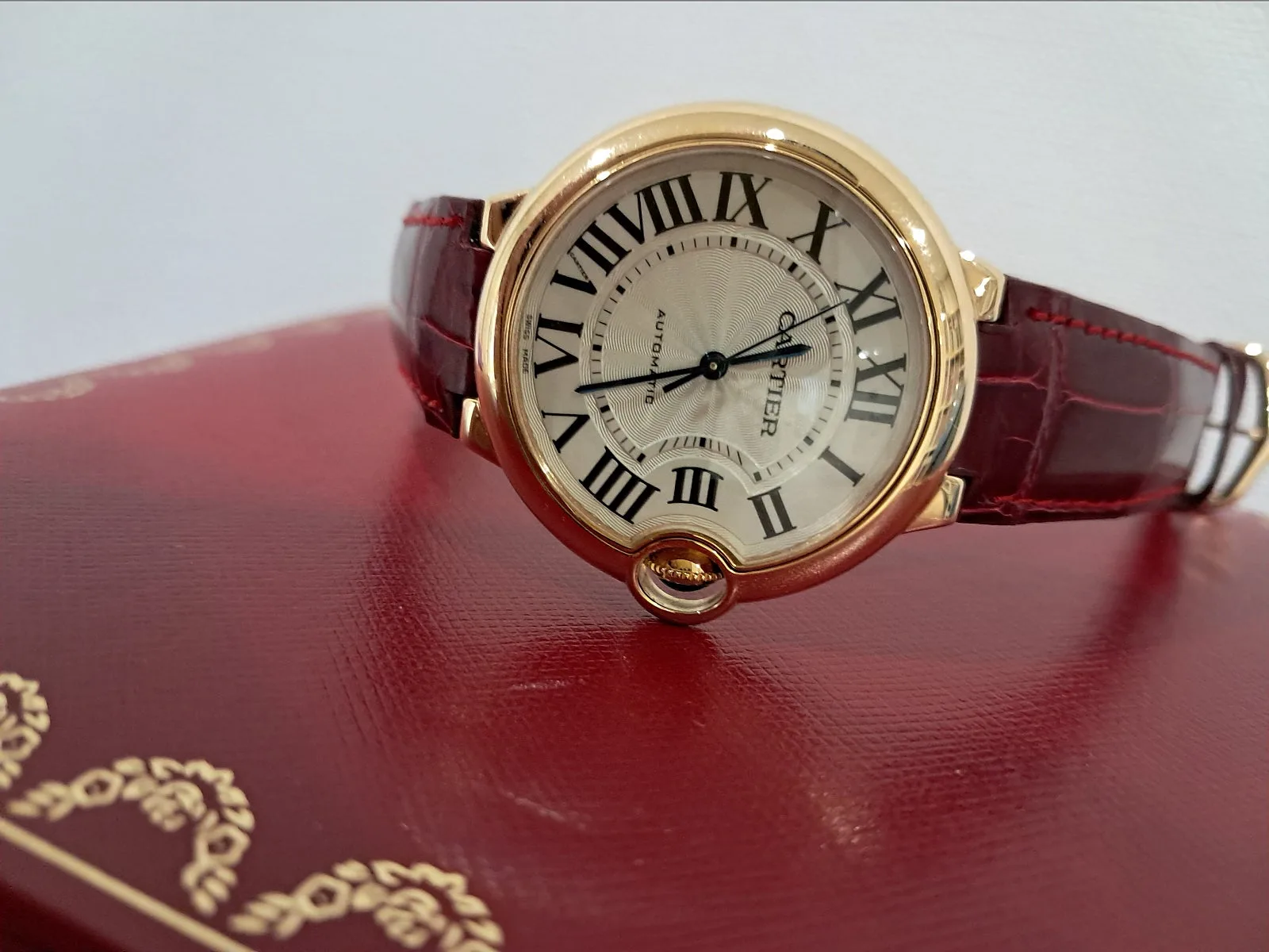 까르띠에 발롱블루 36mm 18k 옐로우골드 2009 사진 3