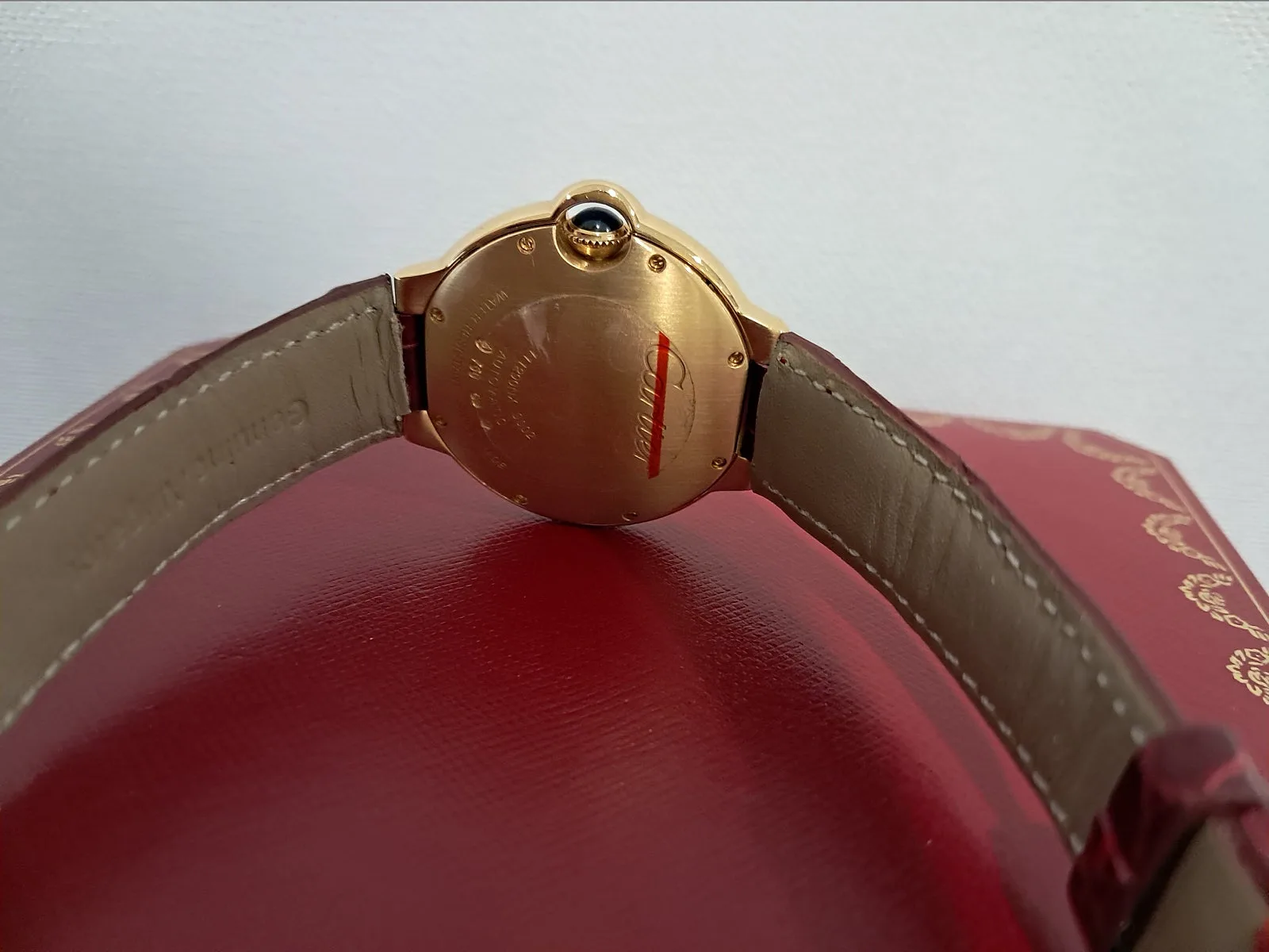 까르띠에 발롱블루 36mm 18k 옐로우골드 2009 사진 6