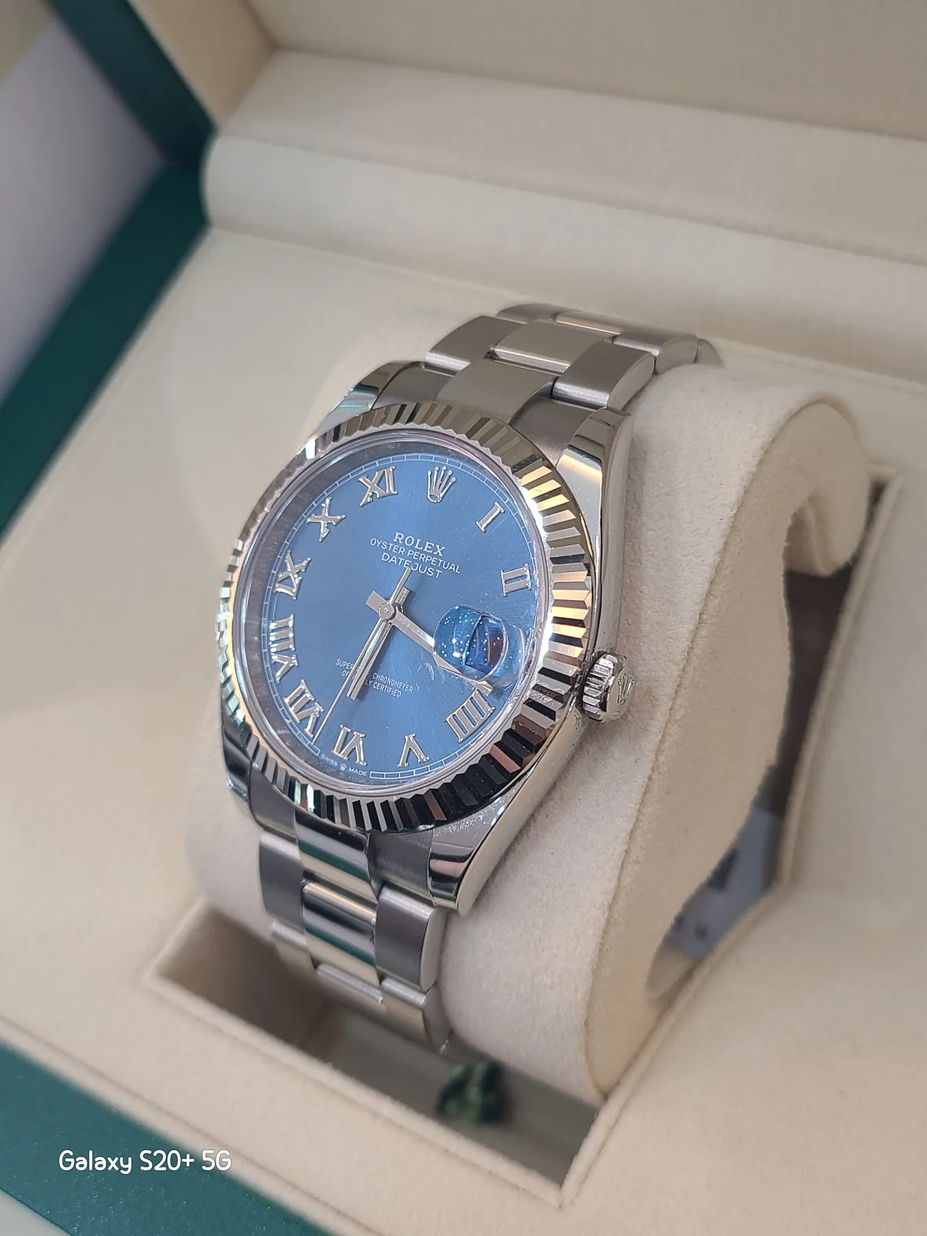 롤렉스 데이저스트 청판 로마로만 플루오이스터 41mm 2021