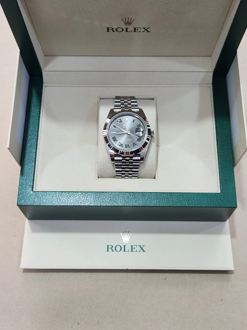 롤렉스 126334 데이트저스트 윔블던 41mm 2021 사진 1