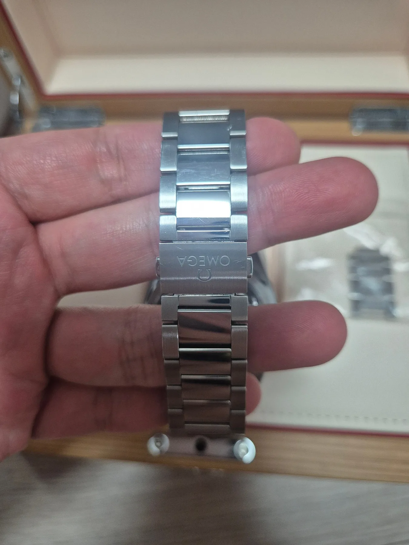 오메가 씨마스터 아쿠아테라 41mm 청판 24년 6월 스탐핑 2024 사진 6