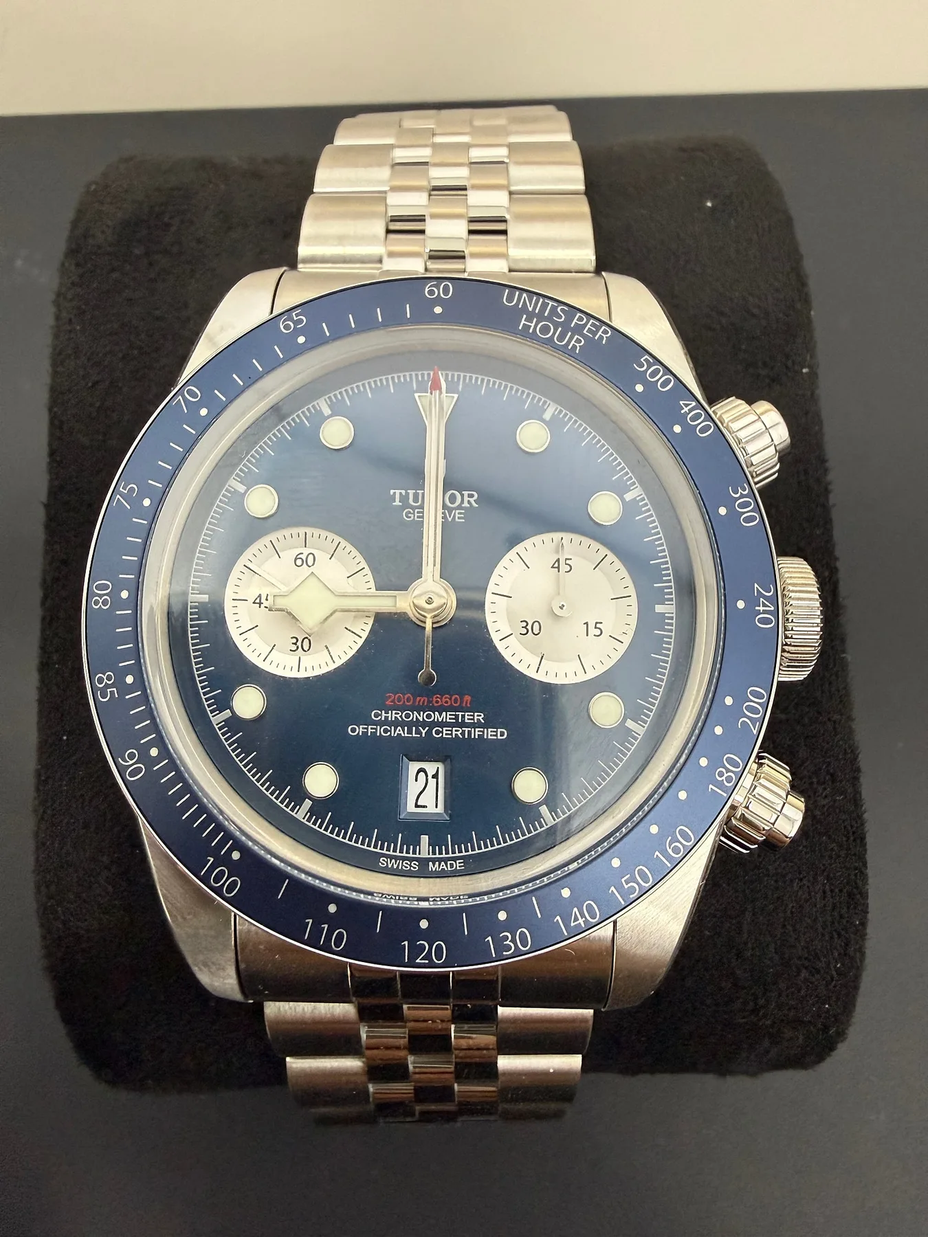 튜더 블랙베이 크로노 청판 41mm 2025 사진 1
