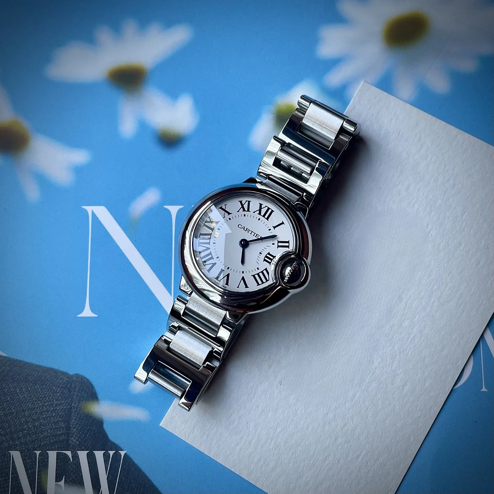 까르띠에 발롱블루 28mm W69010Z4 2015 사진 1