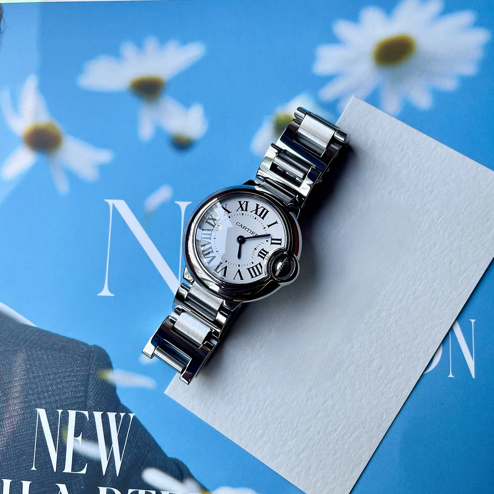 까르띠에 발롱블루 28mm W69010Z4 2015 사진 2