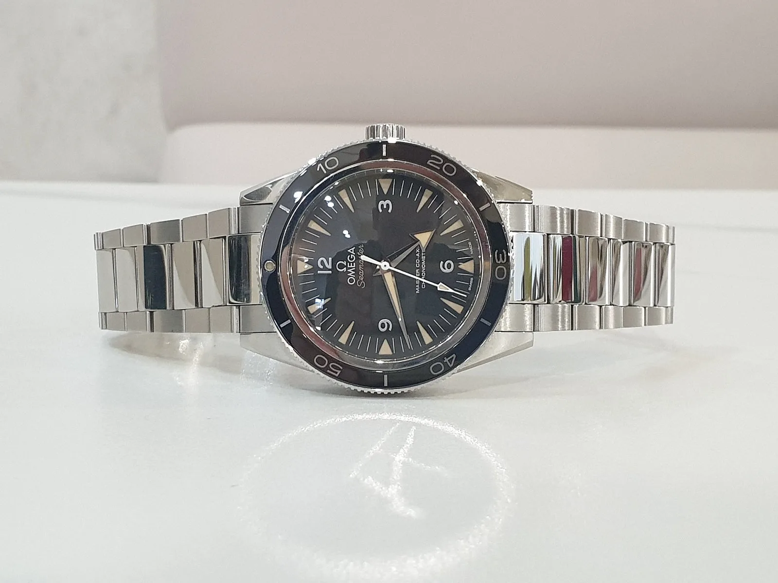 오메가 씨마스터 헤리티지 복각 검판 42MM 2017 사진 5