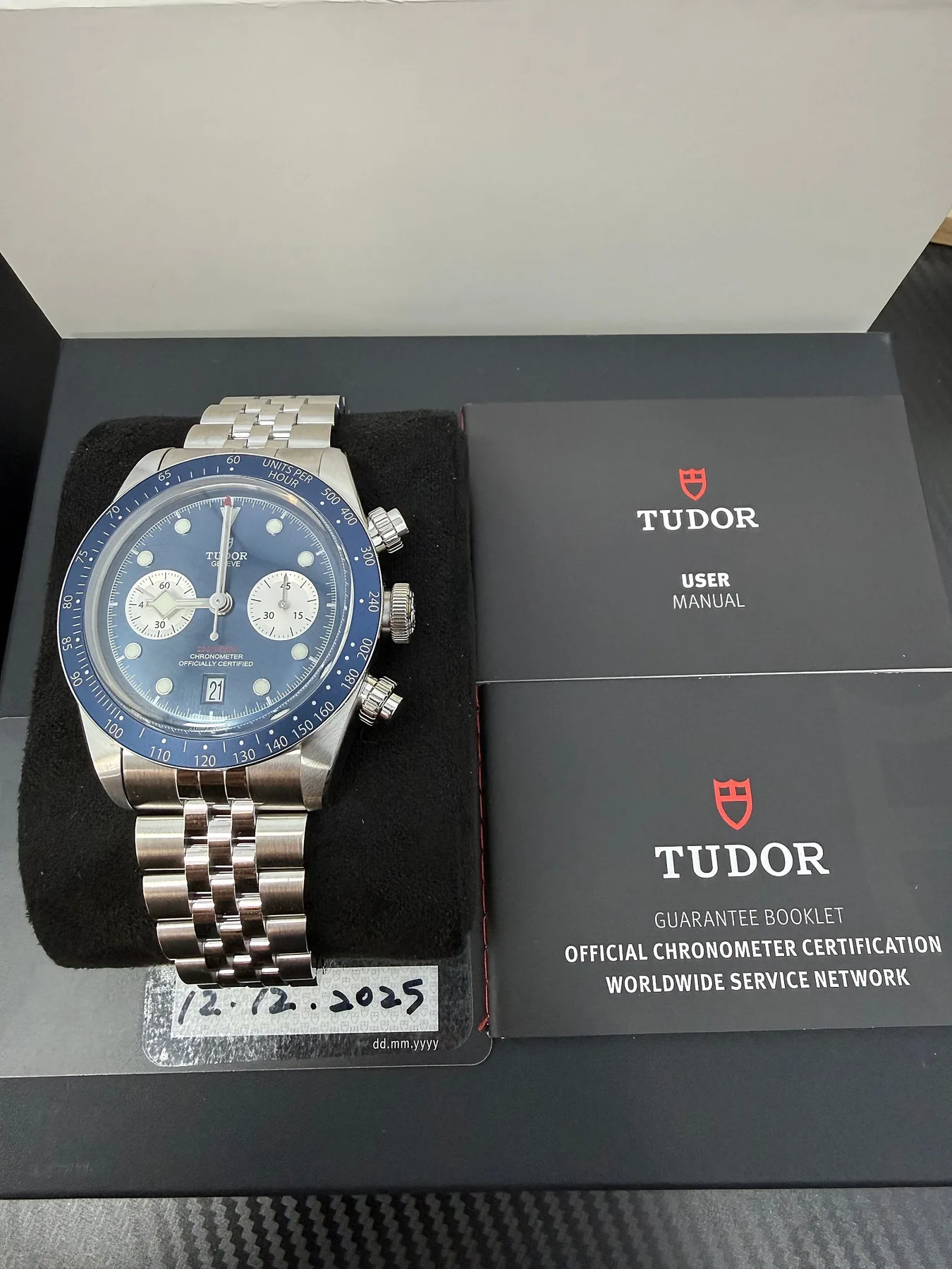 튜더 블랙베이 크로노 청판 41mm 2025 사진 2