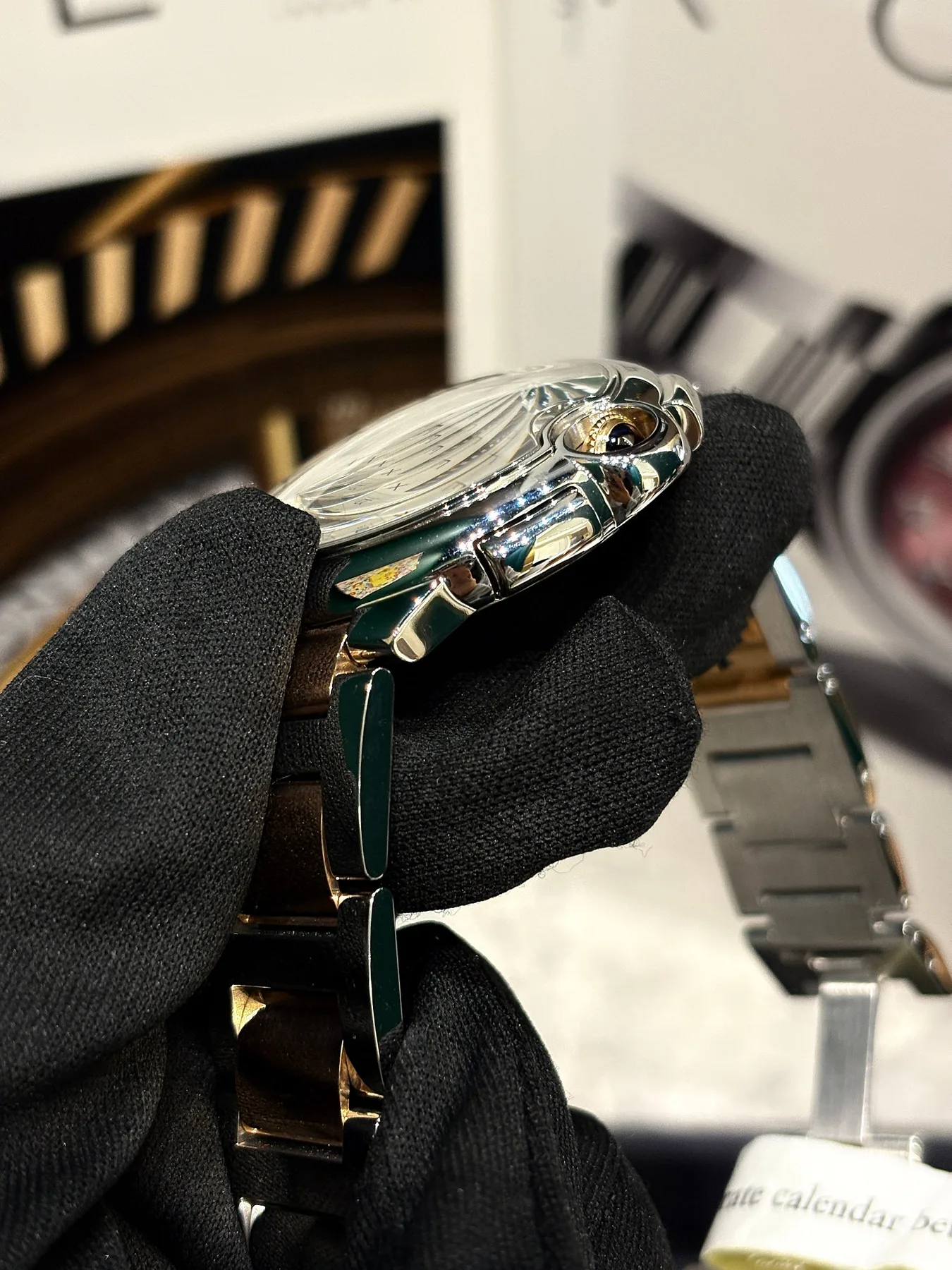 까르띠에 W6920063 발롱블루 콤비 크로노 44mm 2012 사진 3