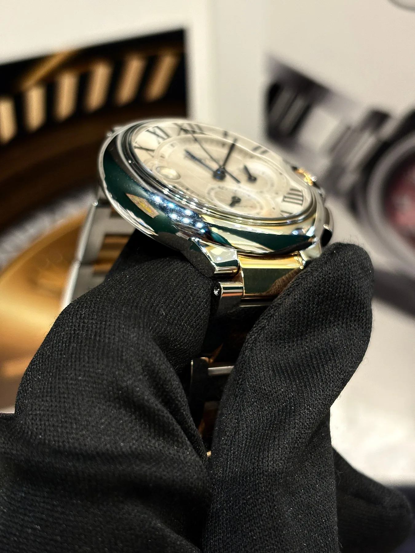까르띠에 W6920063 발롱블루 콤비 크로노 44mm 2012 사진 4
