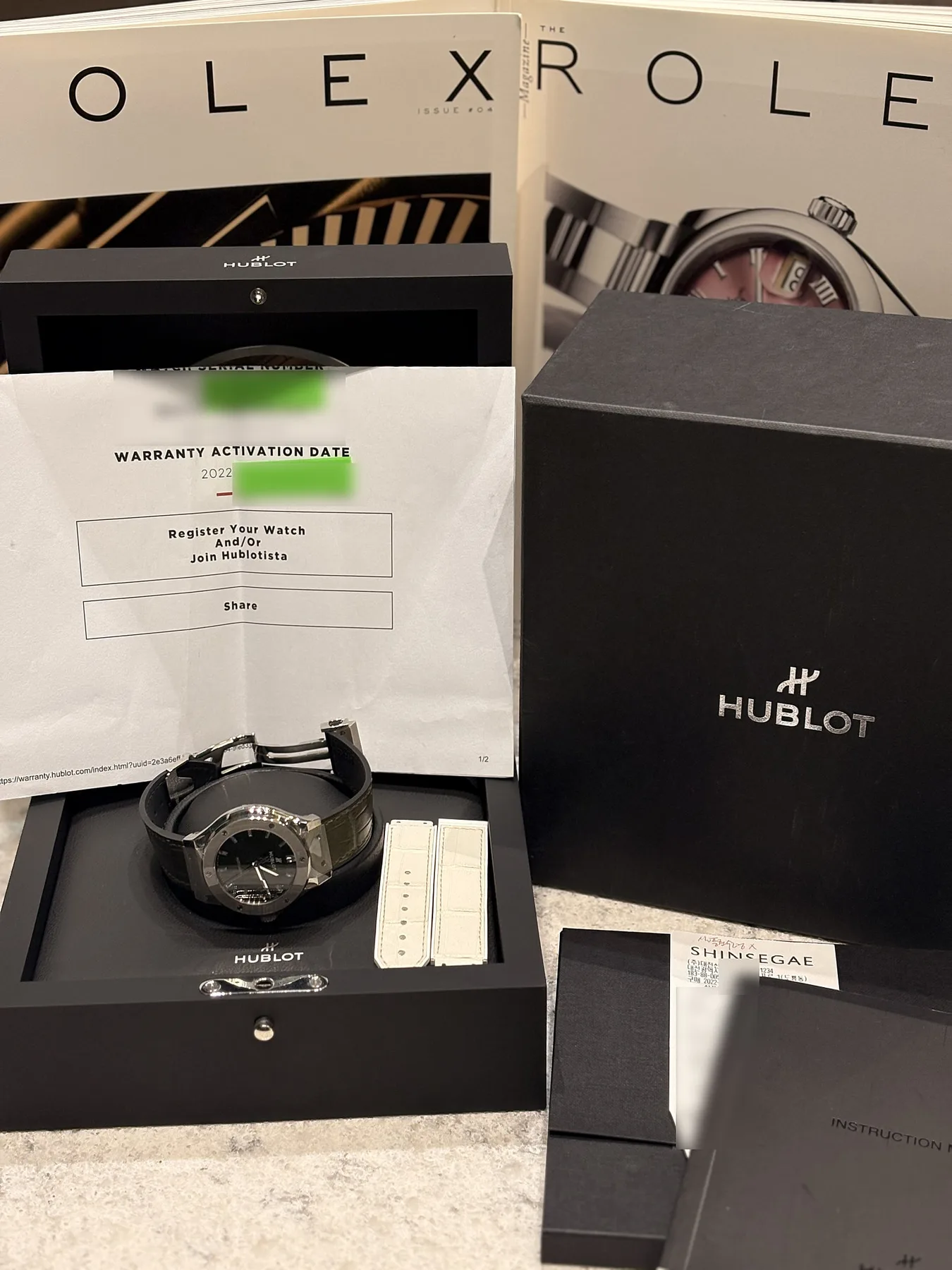 위블로 클래식 퓨전 38mm 565.NX.8970.LR 2022 사진 1