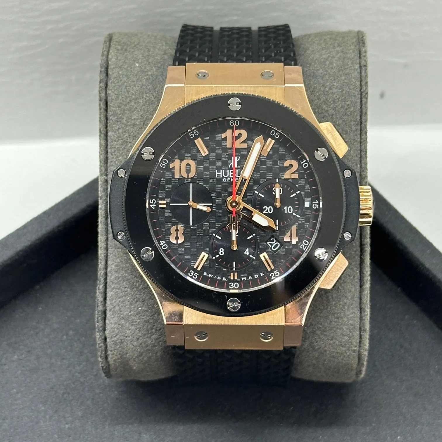 위블로 빅뱅 44mm 크로노 로즈골드 2019 사진 1