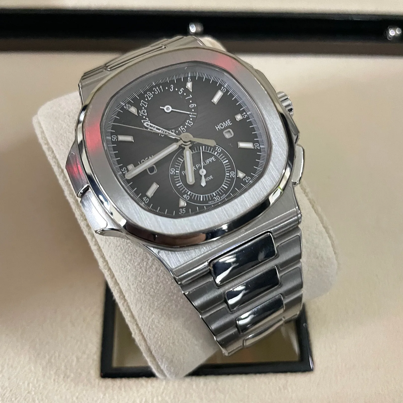 파텍필립 노틸러스 5990 크로노 스틸 신버클 신형 5990A 2022 사진 1