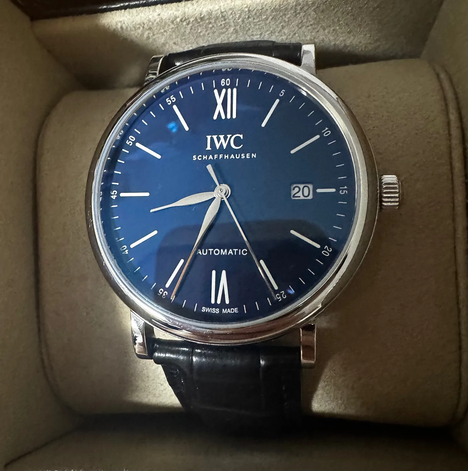 IWC 포르토피노 150주년 한정판 40mm 2018 사진 2