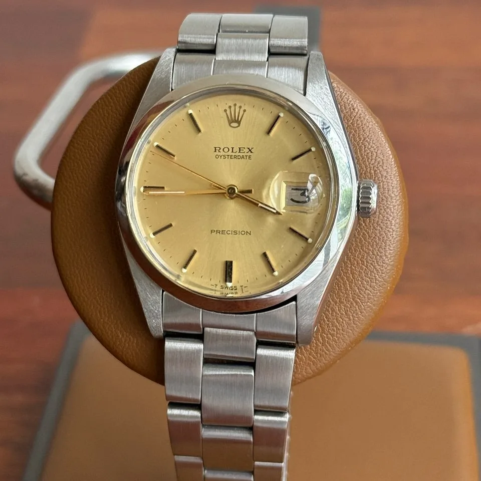 롤렉스 6694 샴펜바 오이스터 데이트 통줄 1979 사진 4