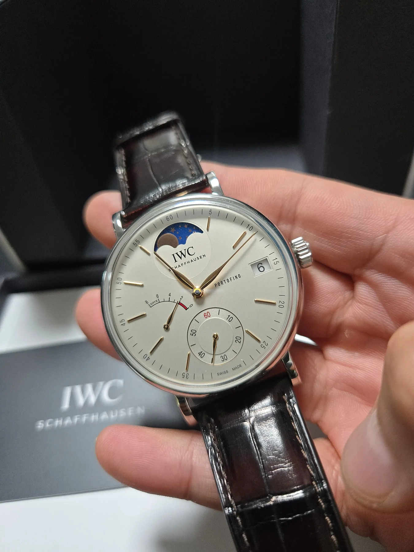 IWC 포르토피노 8 데이즈 문페이즈 45mm 2021 사진 3