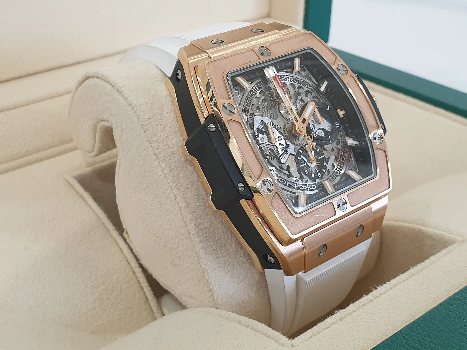 위블로 스피릿 오브 빅뱅 42MM 로즈골드 2023 사진 3