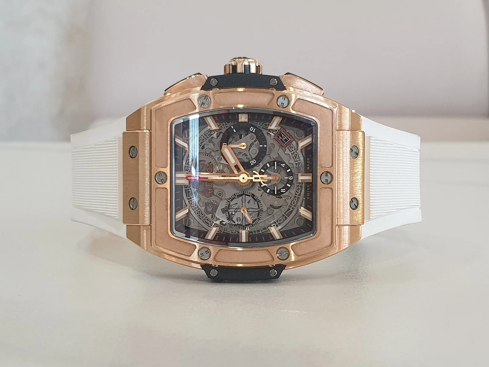 위블로 스피릿 오브 빅뱅 42MM 로즈골드 2023 사진 5