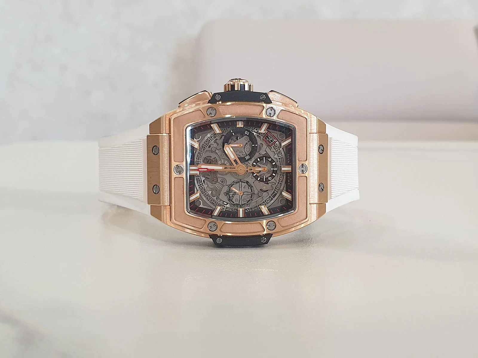 위블로 스피릿 오브 빅뱅 42MM 로즈골드 2023 사진 6