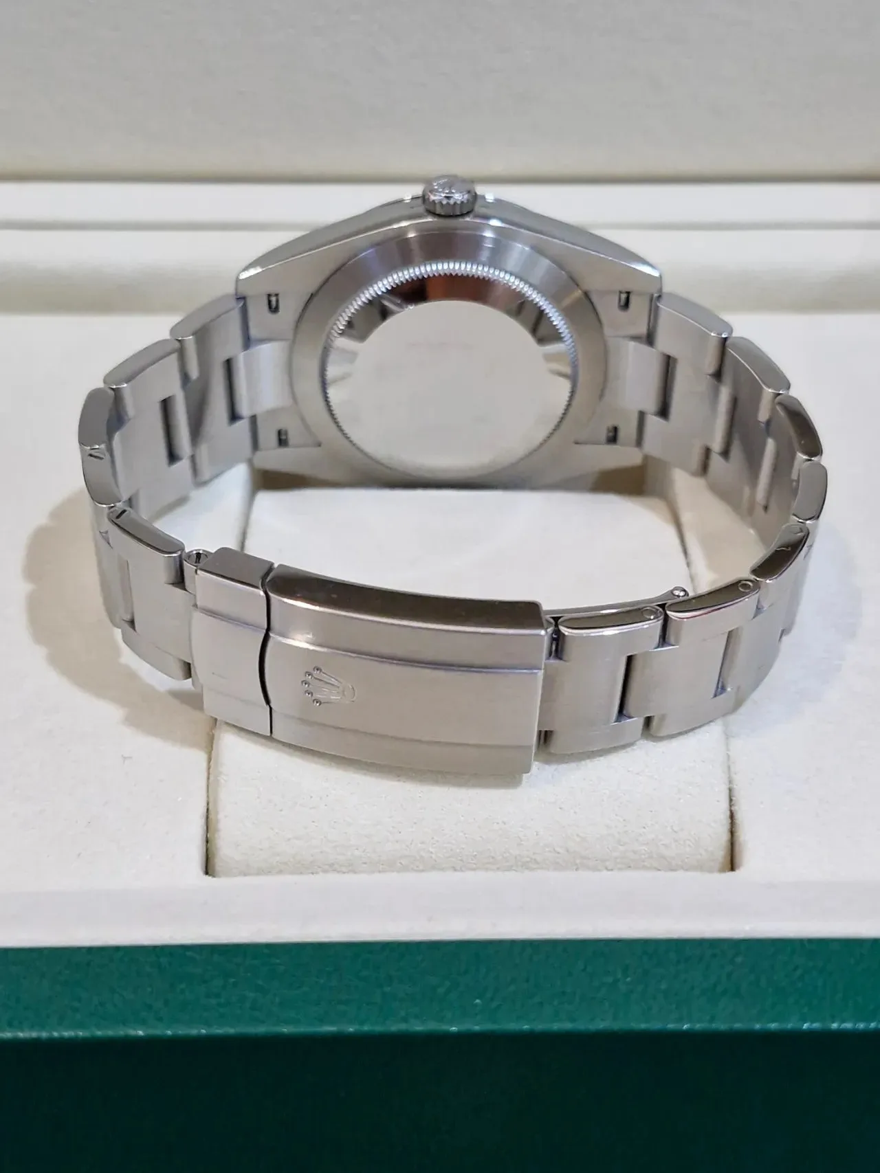 롤렉스 오이스터 퍼페츄얼 41mm 브라이트 블랙 124300 2025 사진 5