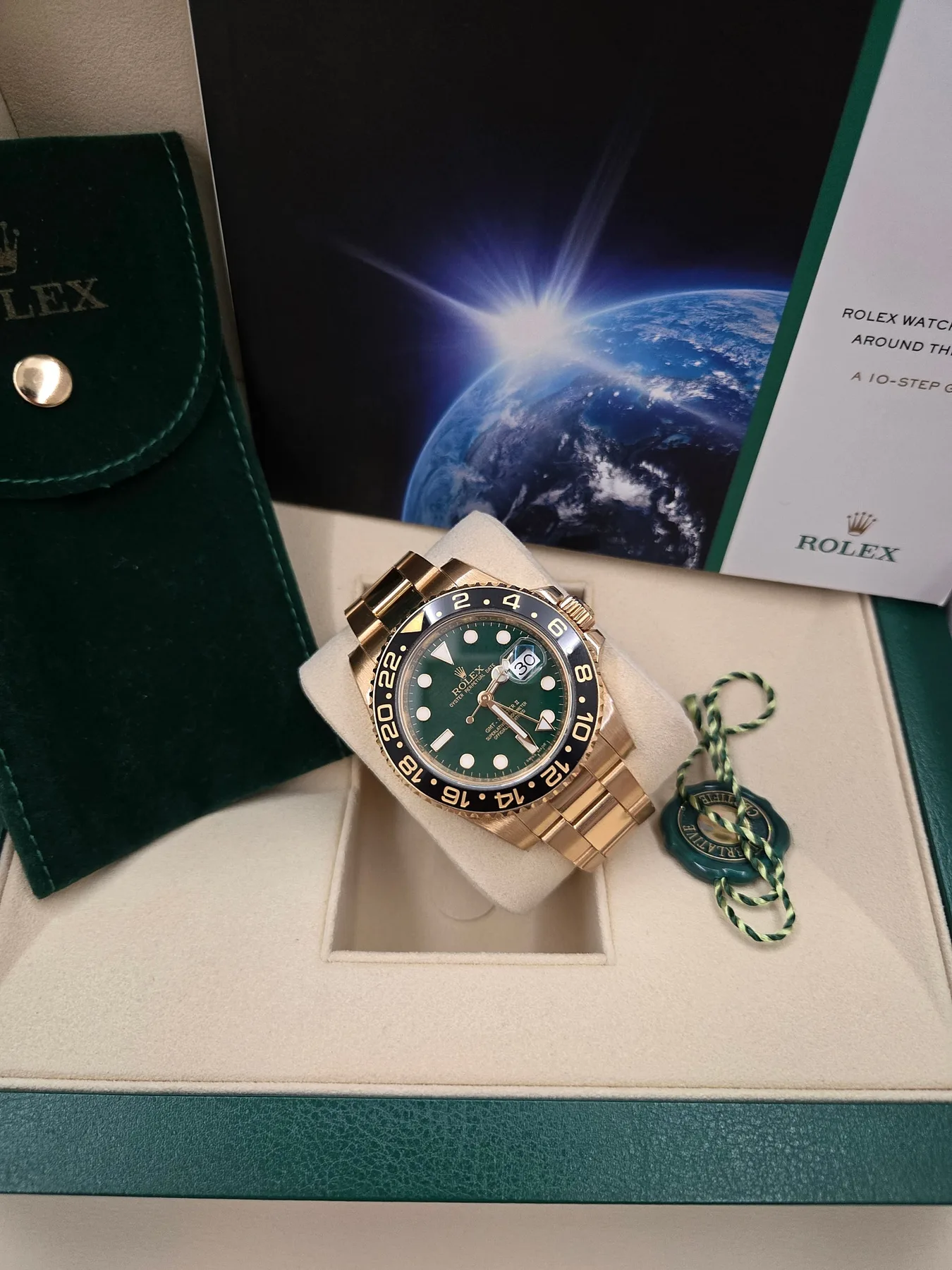 롤렉스 GMT 마스터 녹금통 (116718LN) 2017 사진 6