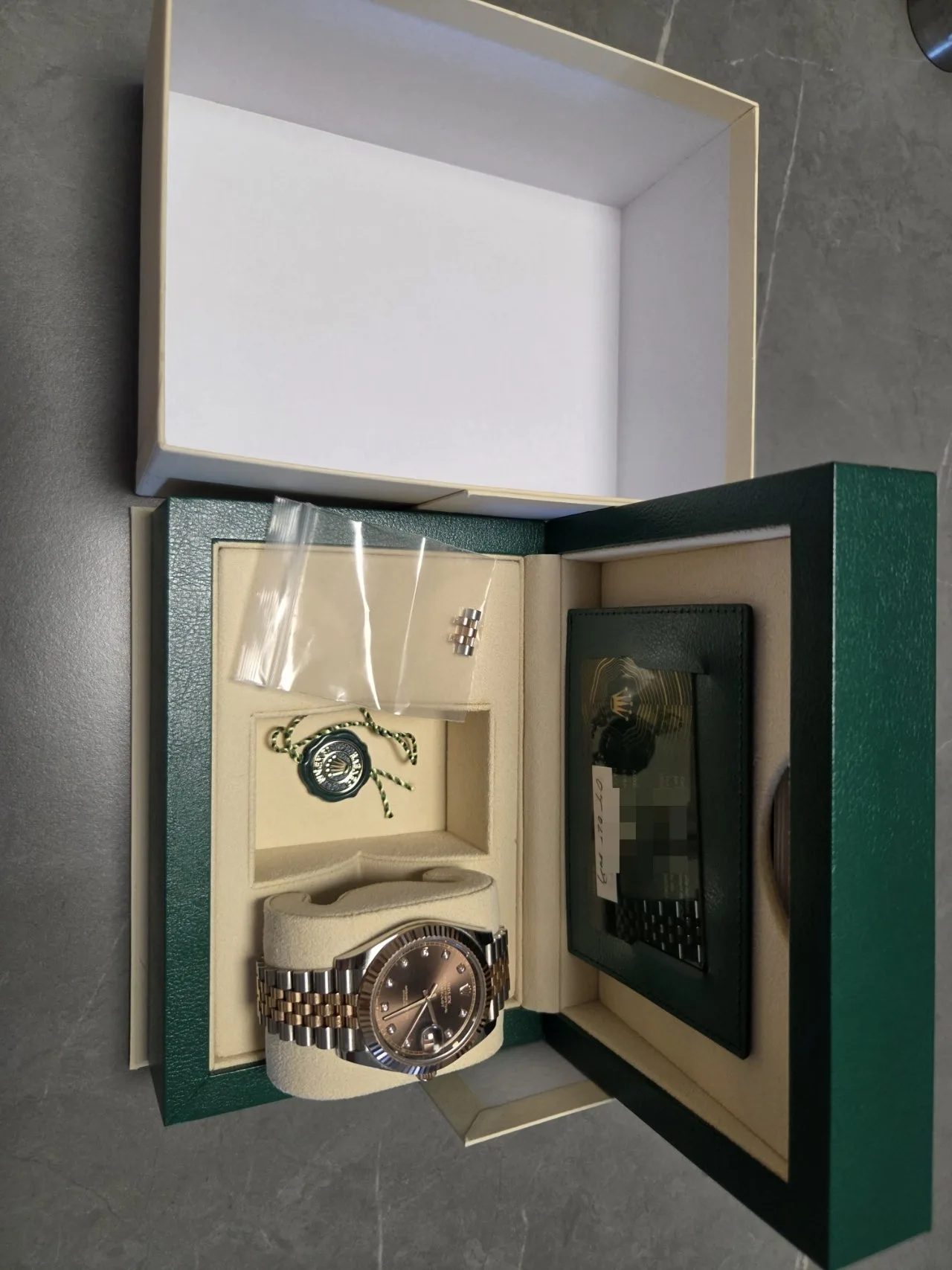 롤렉스 데이저스트 41mm 로즈골드 초코 다이얼 2023 사진 2