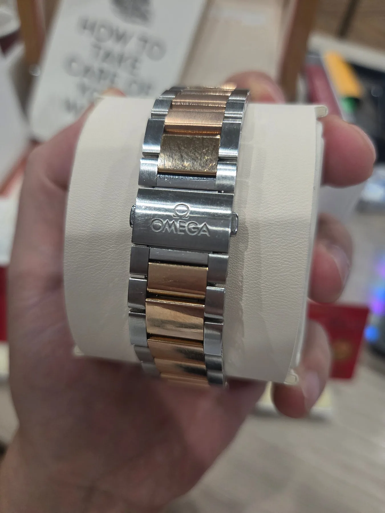 오메가 씨마스터 아쿠아테라 세드나 골드 콤비 41mm 2022 사진 6