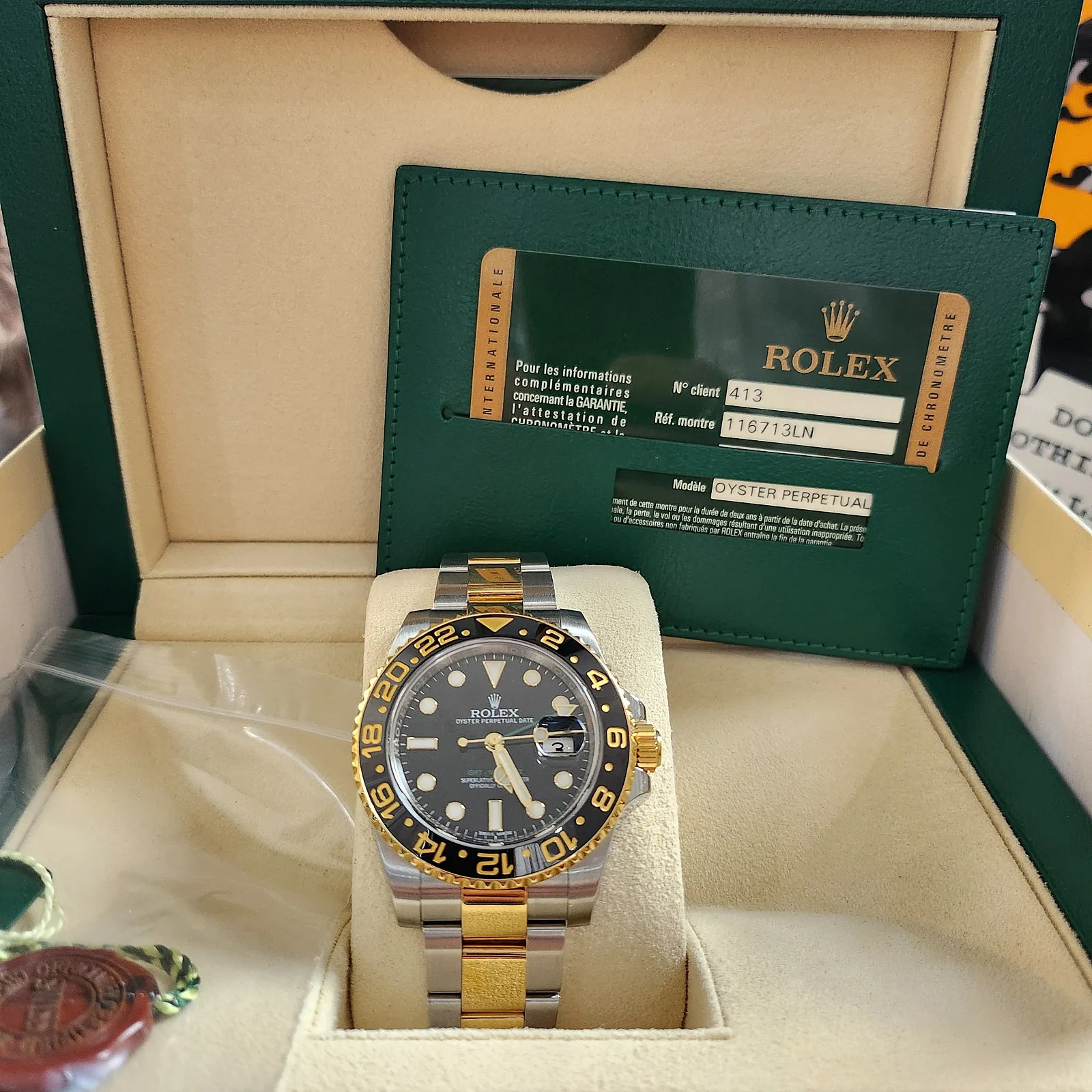 롤렉스 GMT MASTER 116713 2014 사진 3