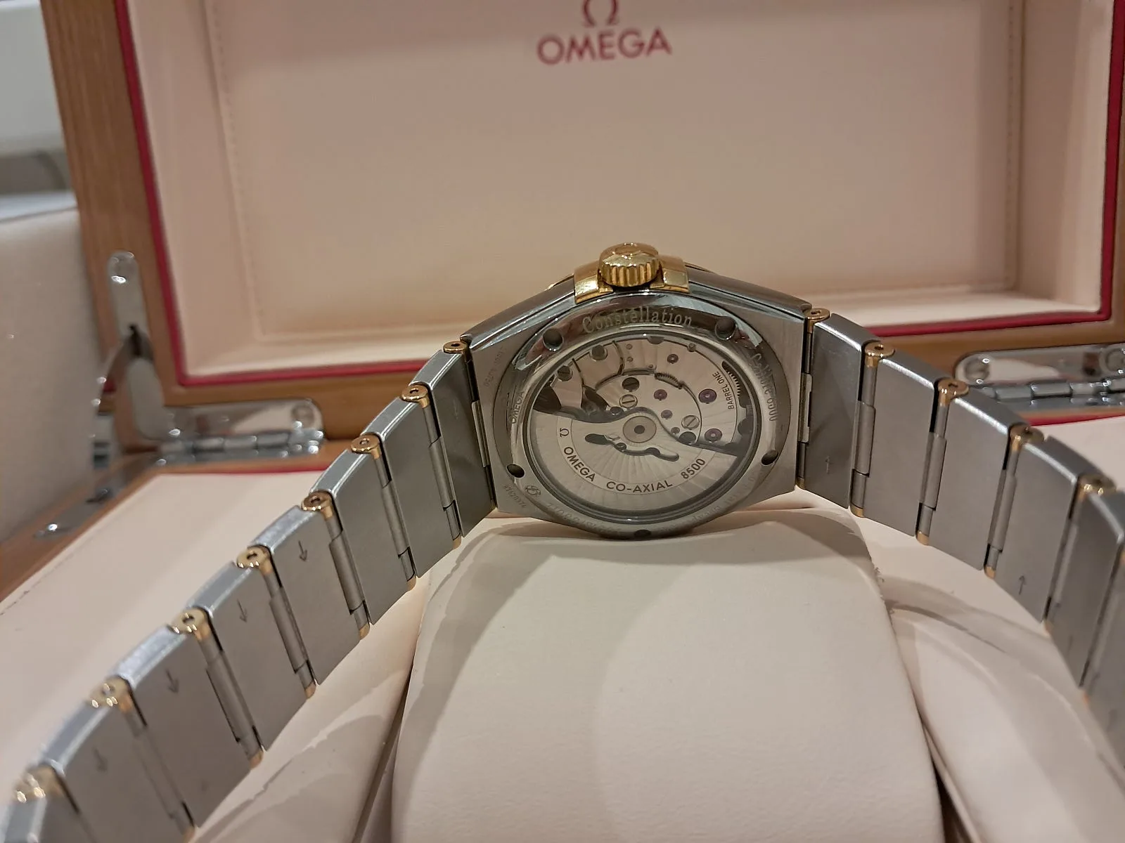 오메가 컨스틸레이션 18k gold 콤비 사진 2
