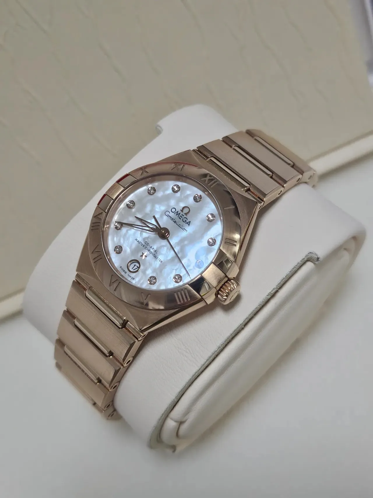 오메가 컨스틸레이션 29mm 핑크골드 2023 사진 4