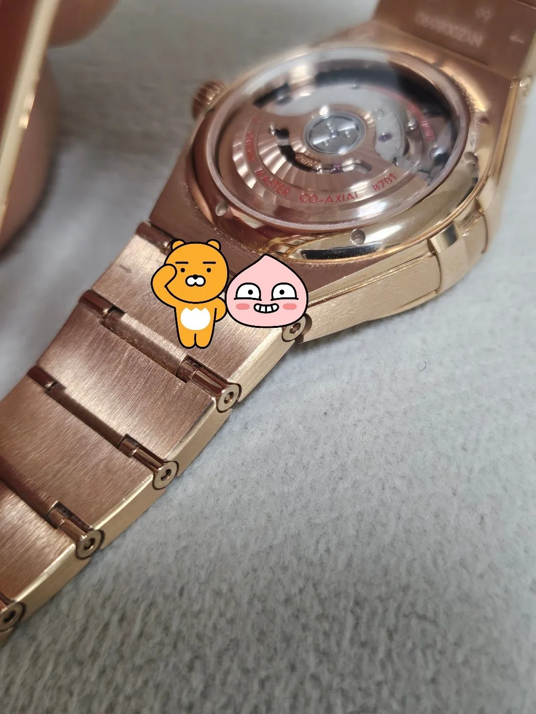 오메가 컨스틸레이션 29mm 핑크골드 2023 사진 8