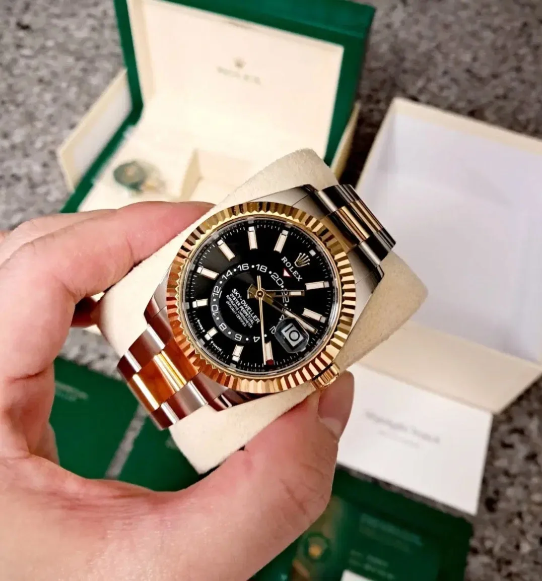 롤렉스 스카이드웰러 콤비 검판 신형 42mm 2023 사진 2