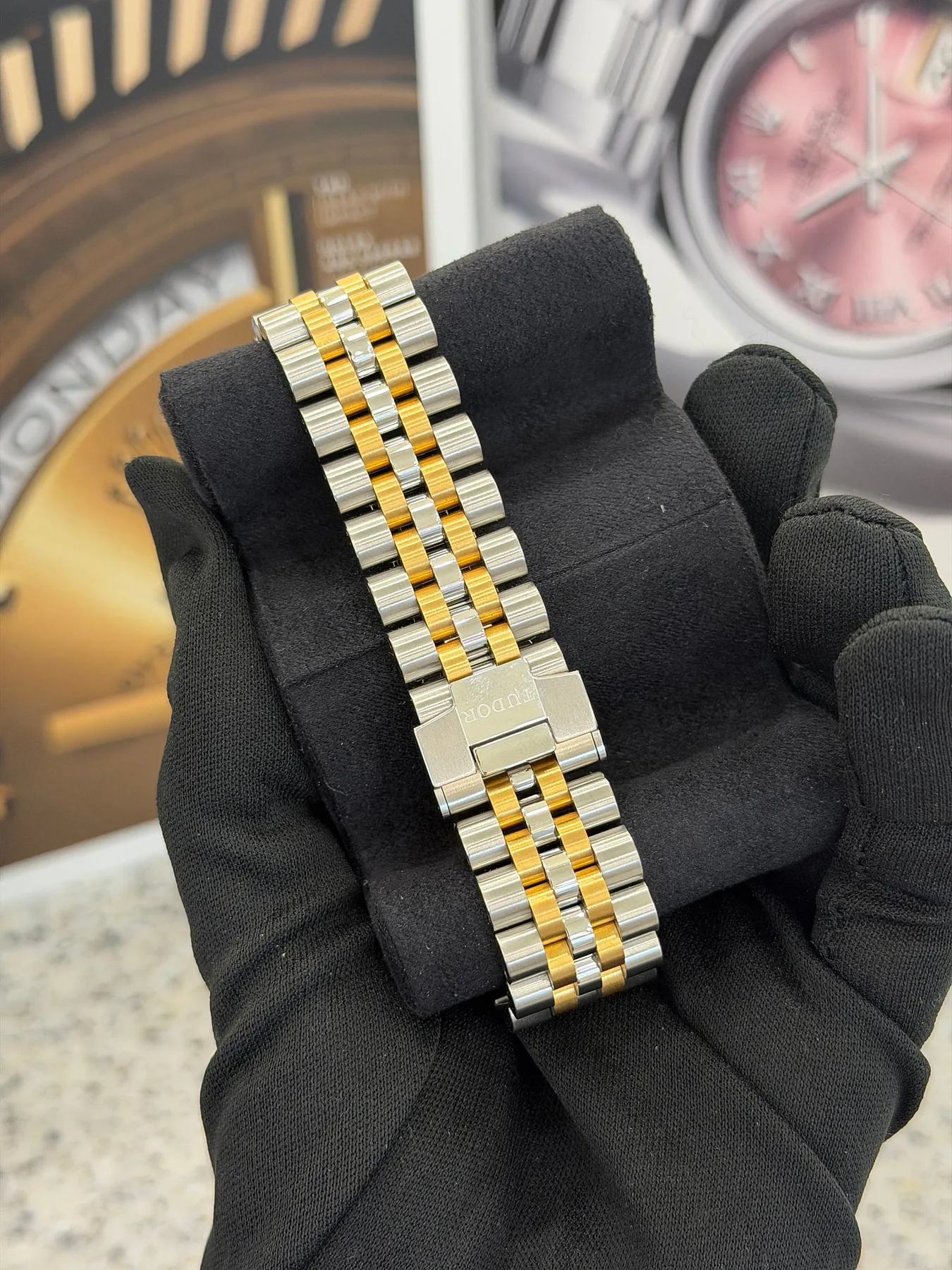 튜더 79543 블랙베이 콤비 샴페인 41mm 2022 사진 7
